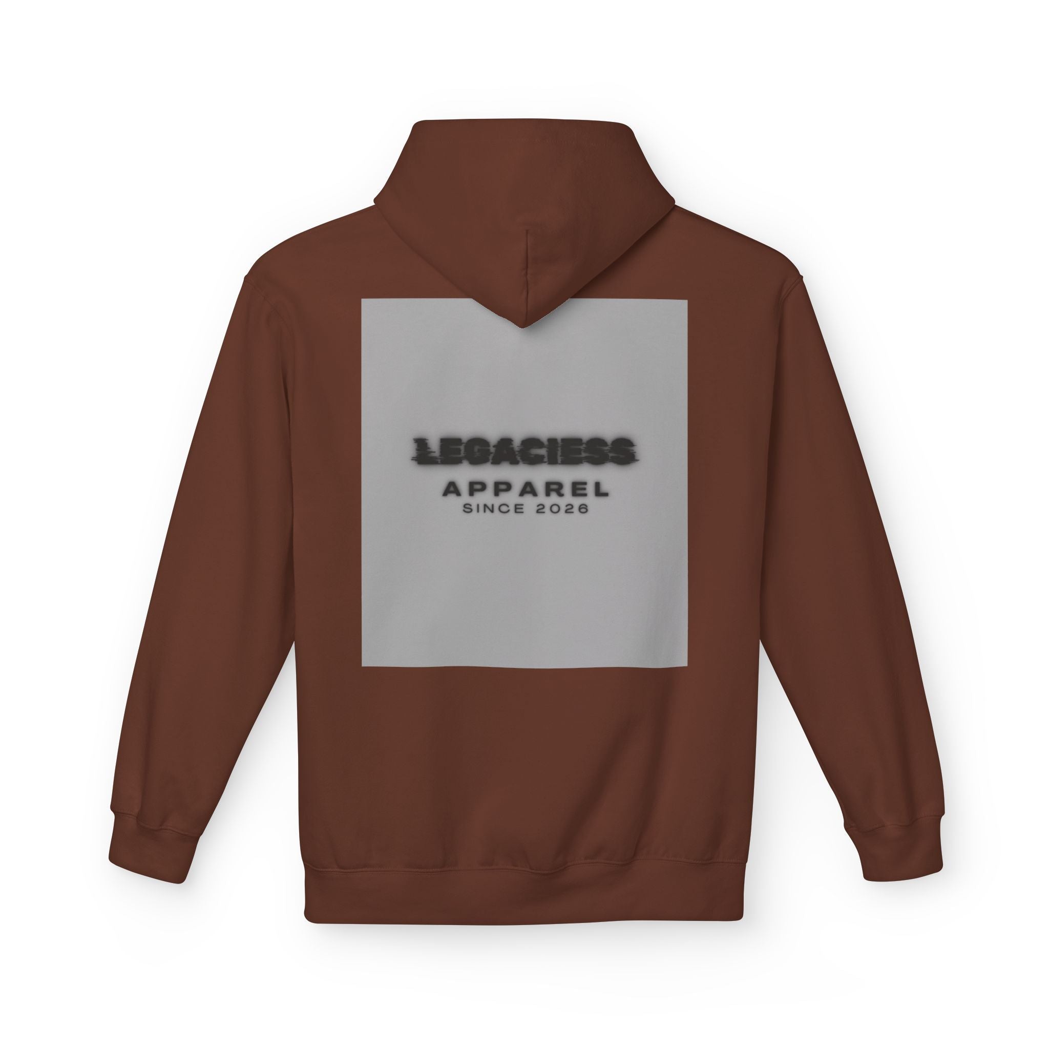 Hoodie — 'Legacies Apparel Since 2028' Minimal Logo Pullover