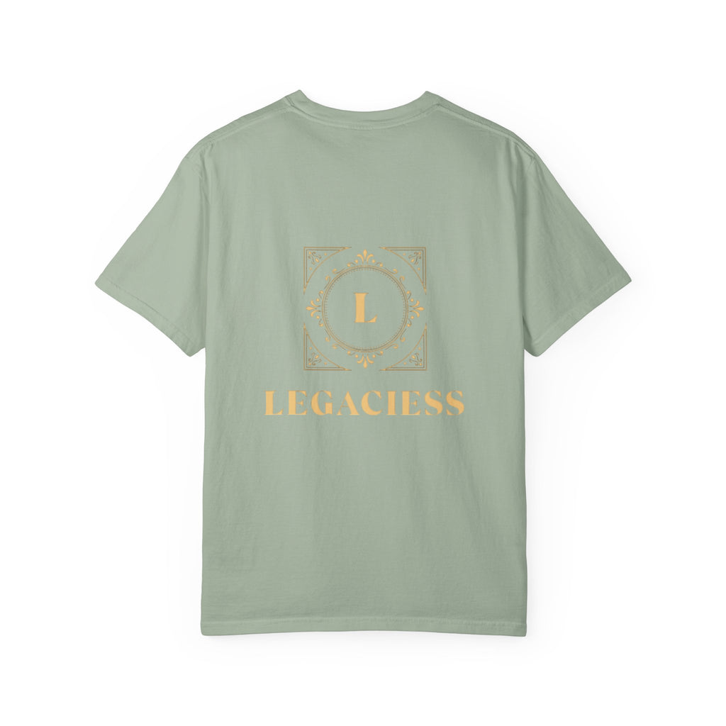 Abstract Neon Kiss T-Shirt — 'Legaciess' Back Logo Graphic Tee