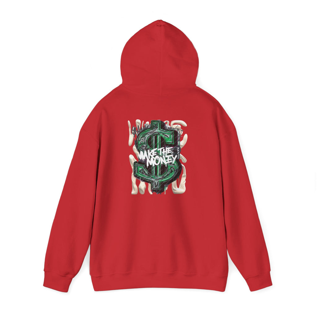 Make The Money Hoodie — Green Dollar Sign Graphic Pullover