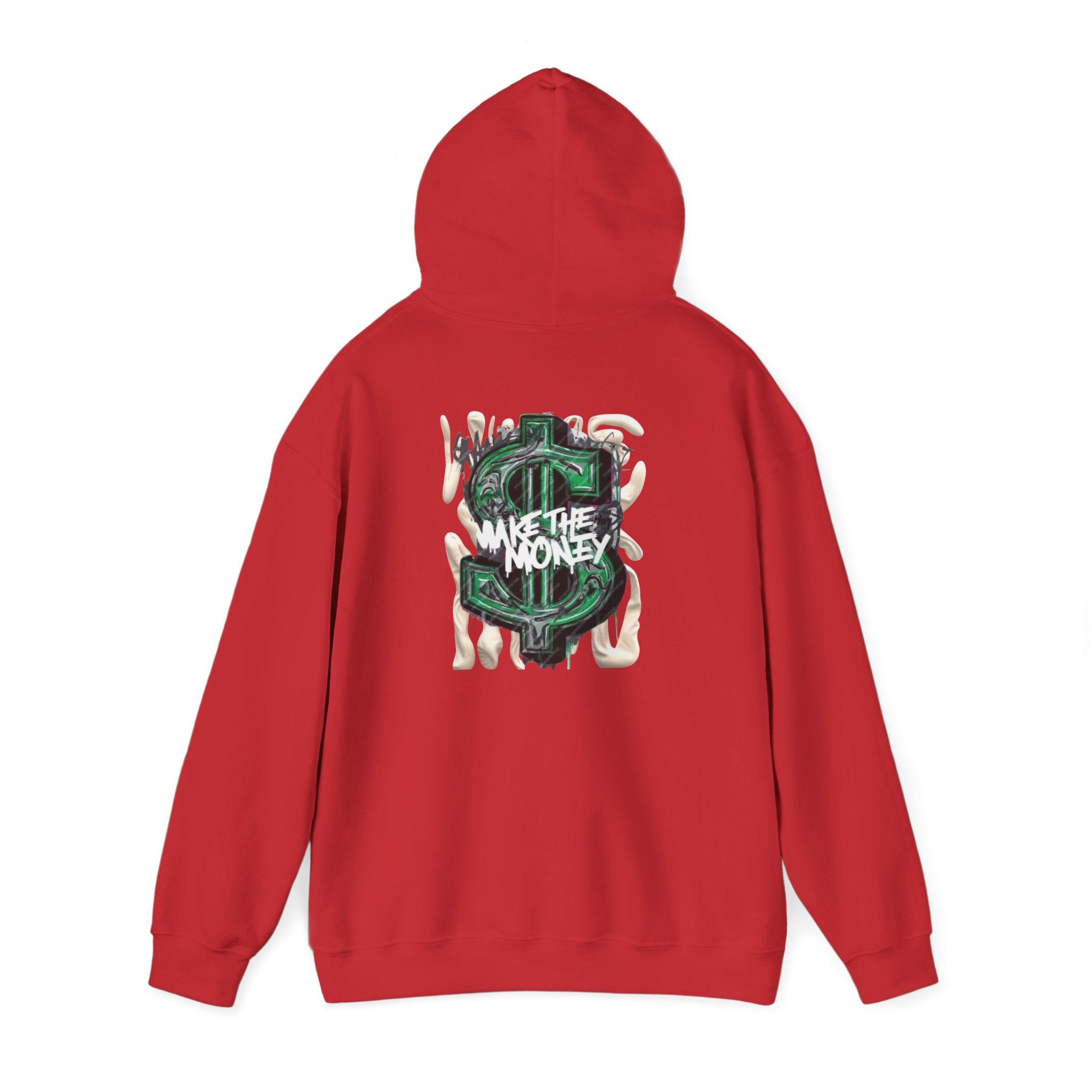 Make The Money Hoodie — Green Dollar Sign Graphic Pullover