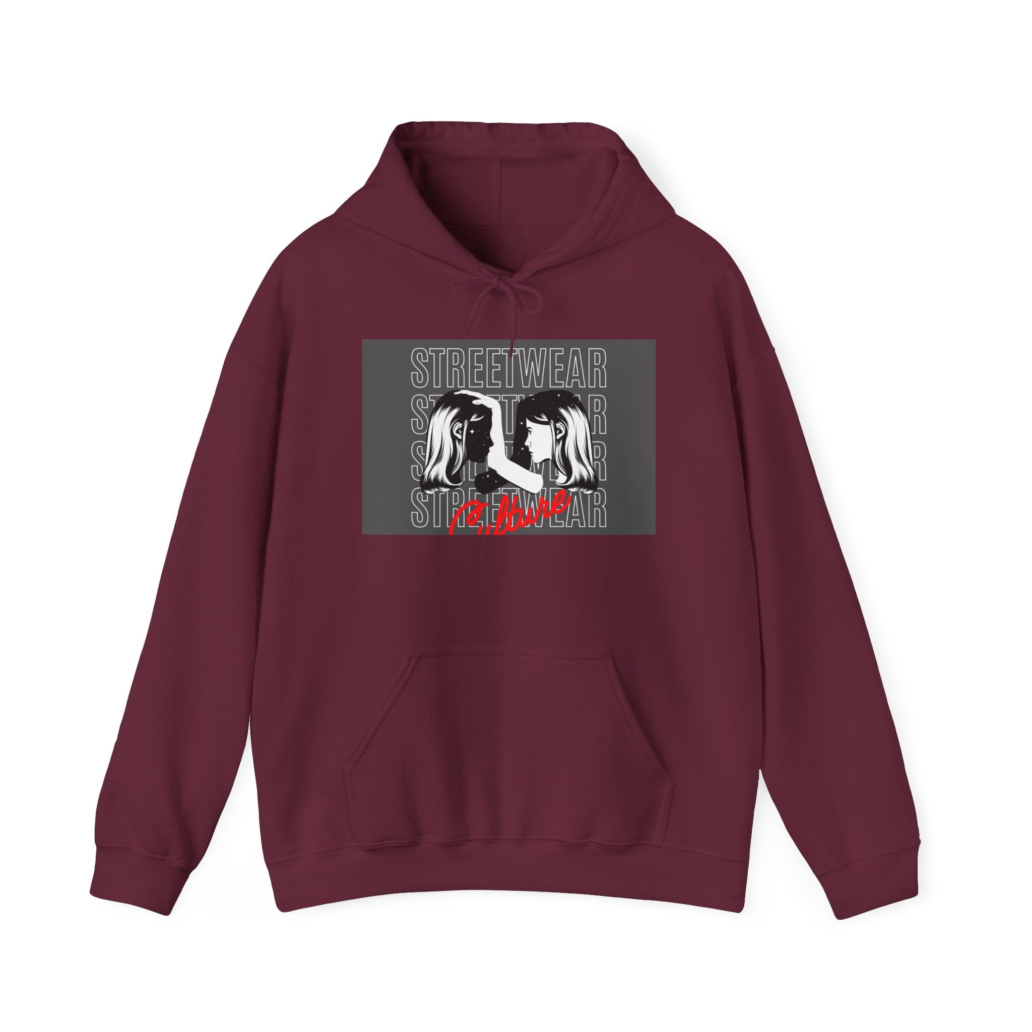 Streetwear Hoodie “Self-Aware” Graphic Pullover