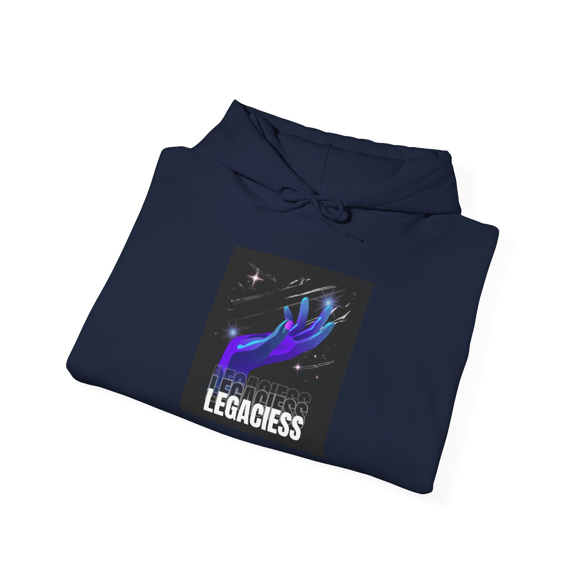 Legaciess Hoodie — Galactic Hand Graphic Hooded Sweatshirt