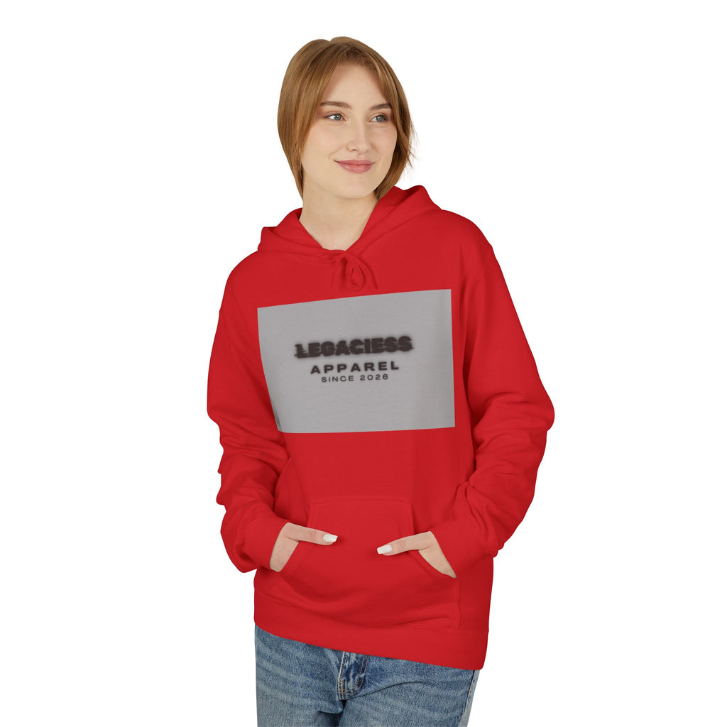 Hoodie — 'Legacies Apparel Since 2028' Minimal Logo Pullover