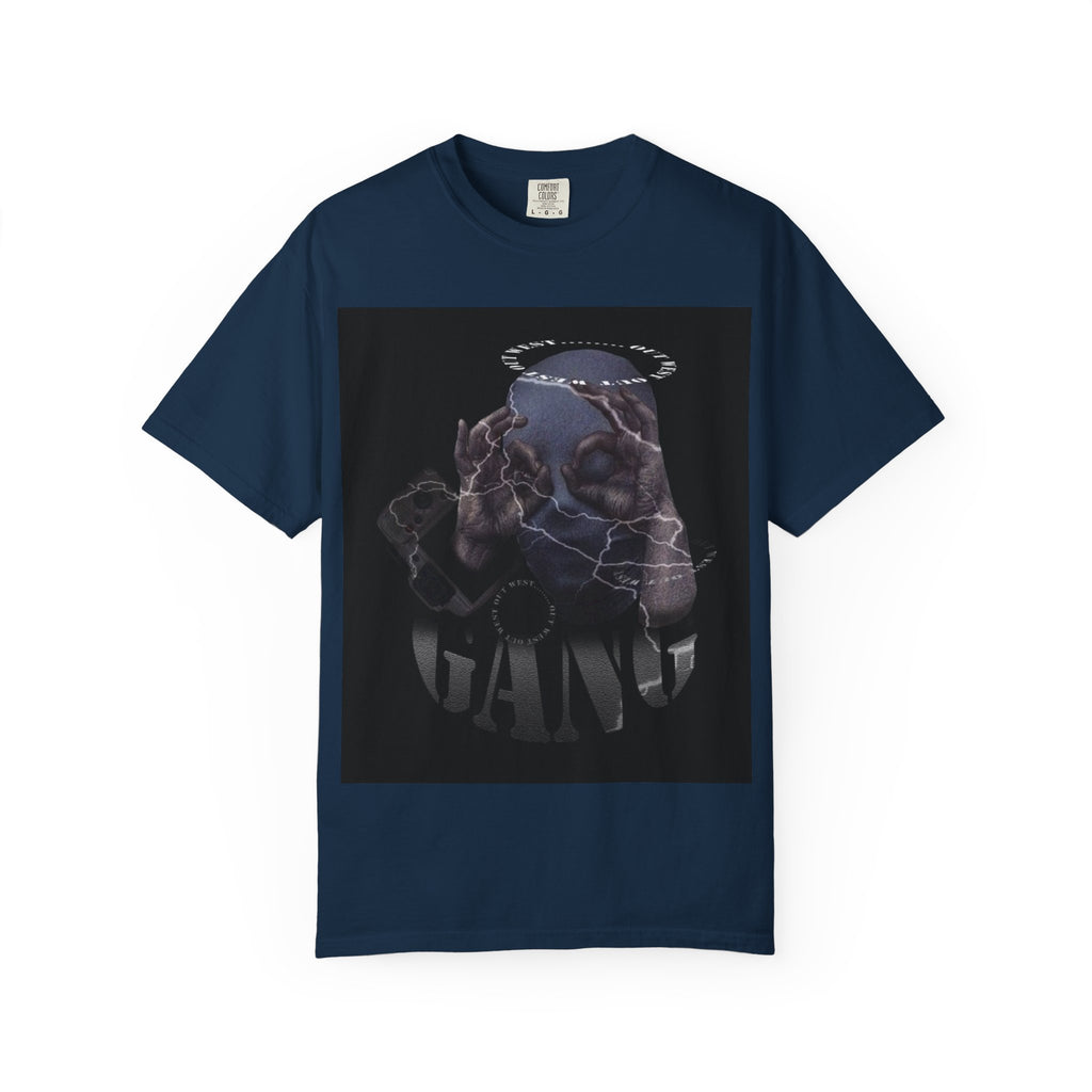 Skull Halo Graphic T-Shirt — Legaciess Streetwear Tee