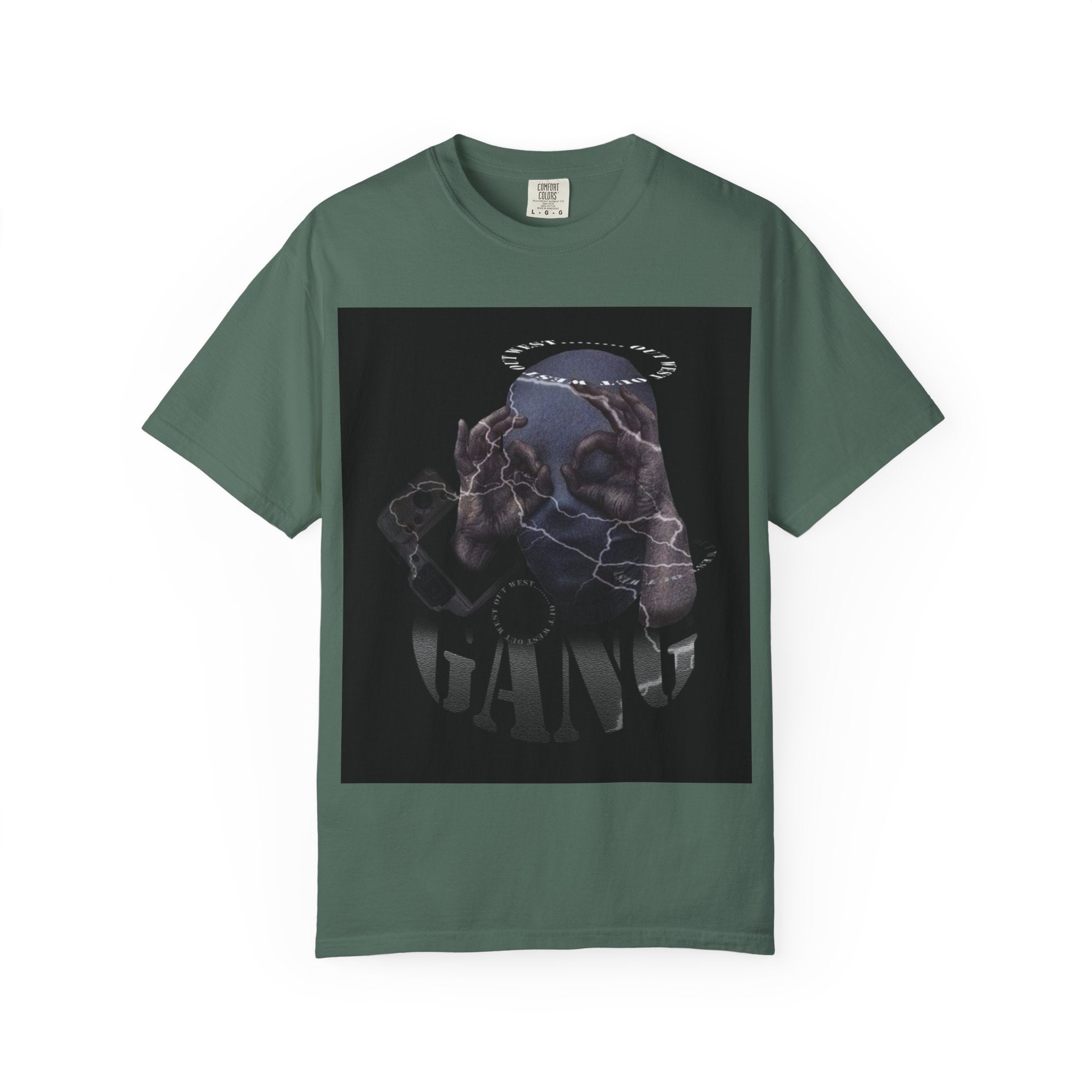 Skull Halo Graphic T-Shirt — Legaciess Streetwear Tee