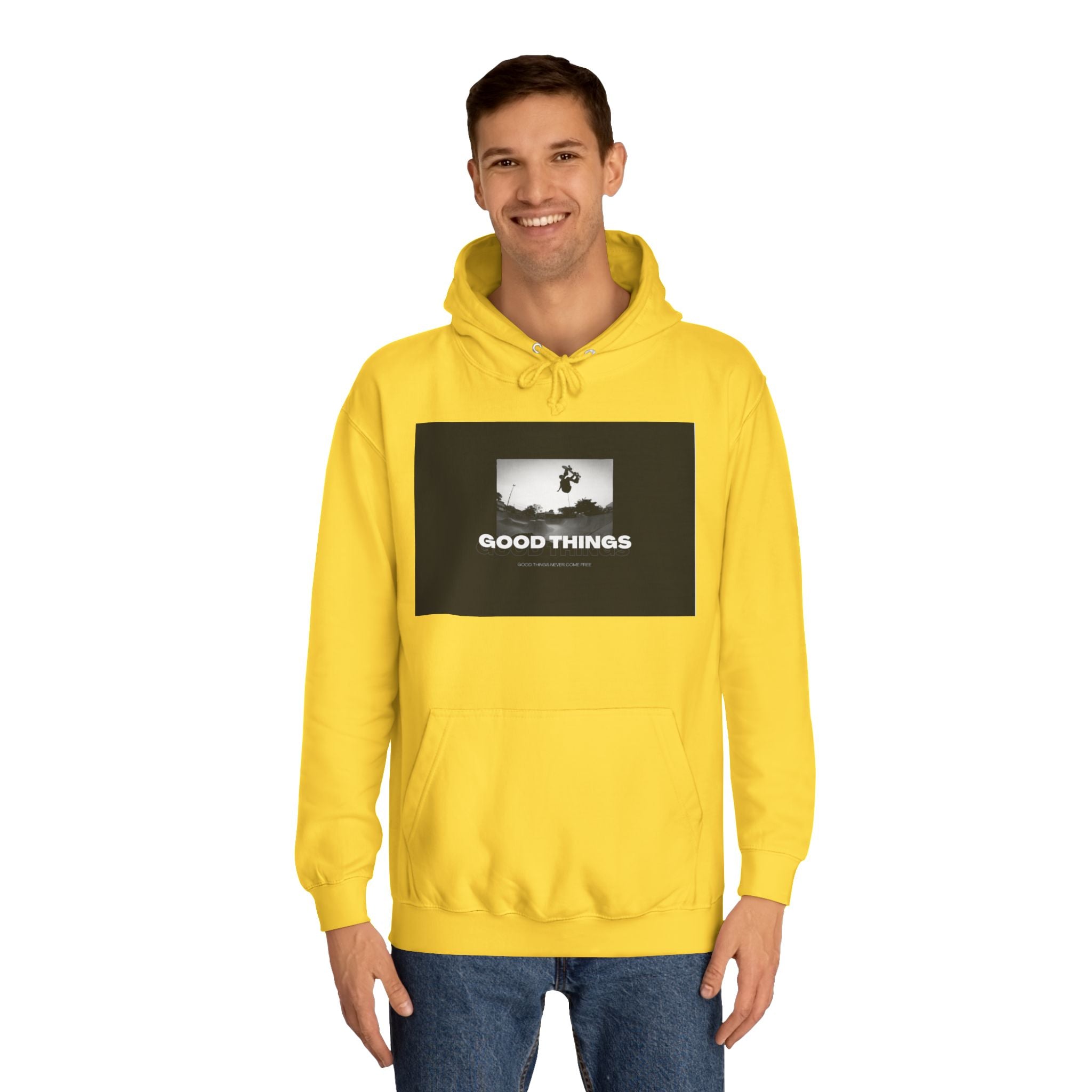 Hoodie — 'GOOD THINGS' Skate Photo Graphic Pullover
