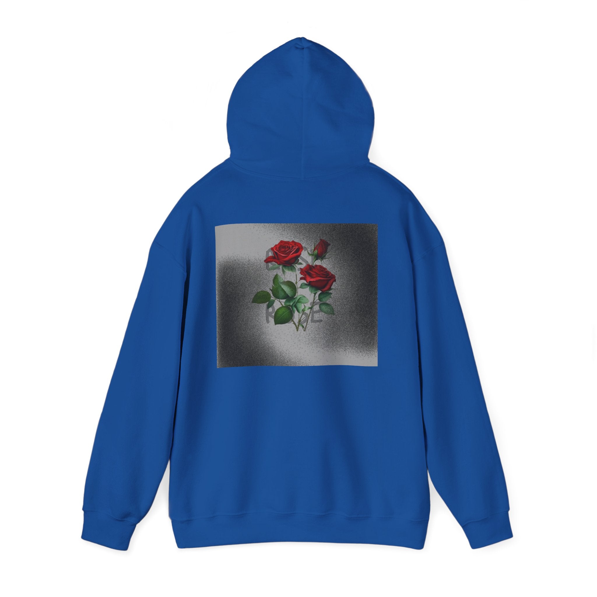 Rose Bloom Hoodie — Vintage Red Roses Graphic Pullover