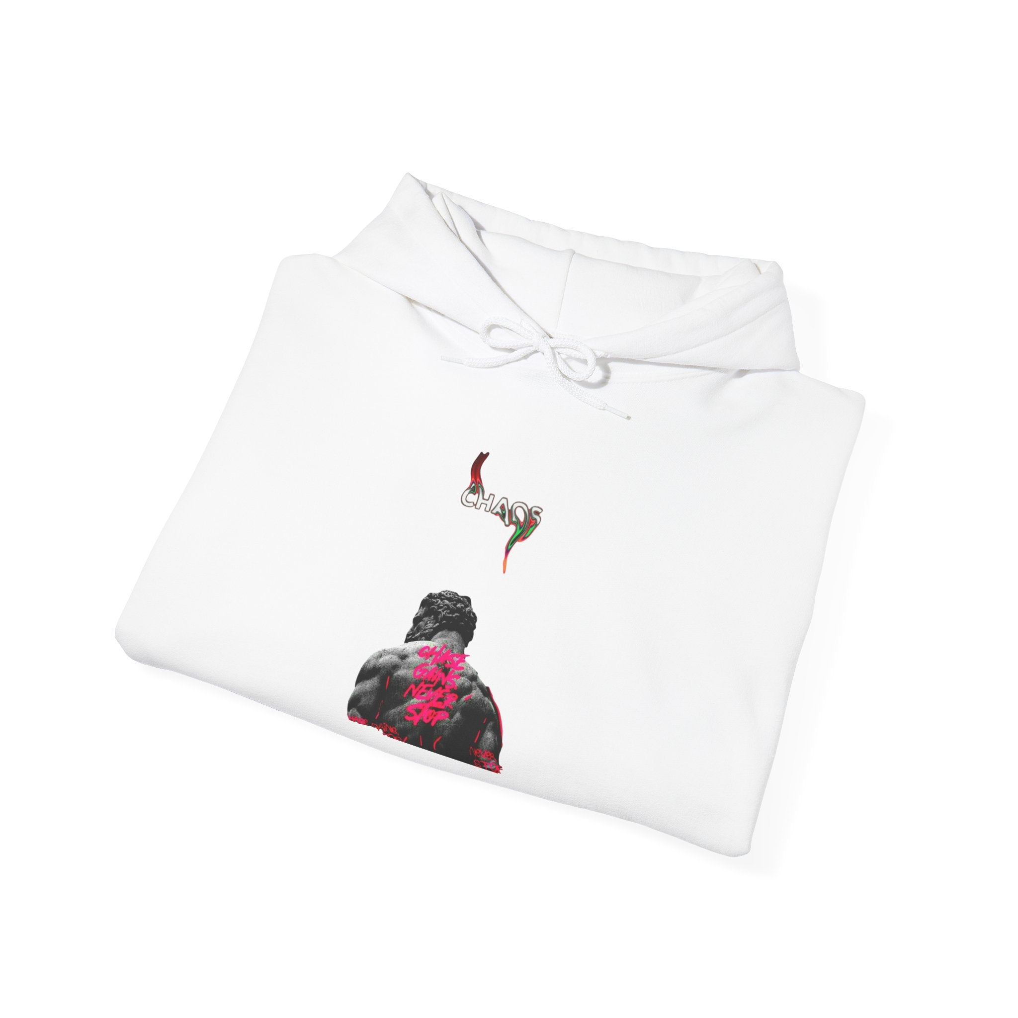 Smoky Rose Backprint Hoodie — Floral Skull Streetwear Pullover