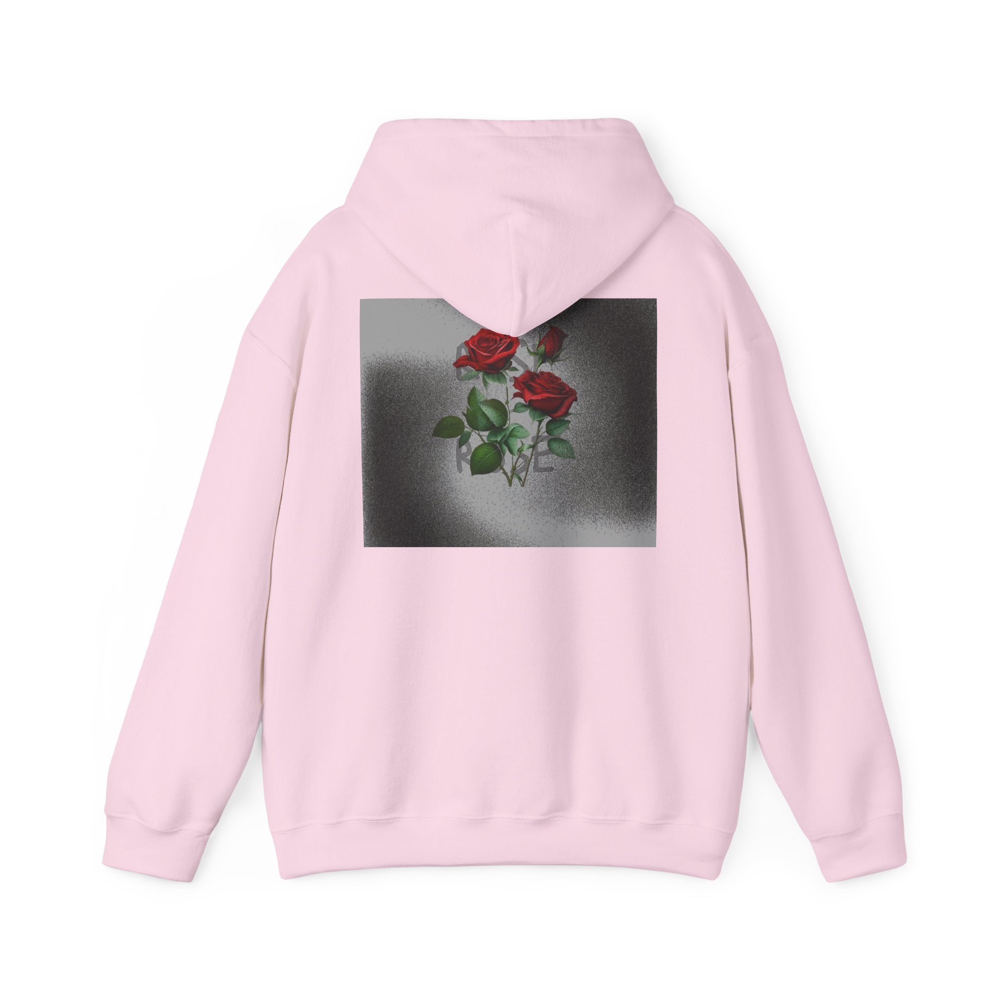 Rose Bloom Hoodie — Vintage Red Roses Graphic Pullover