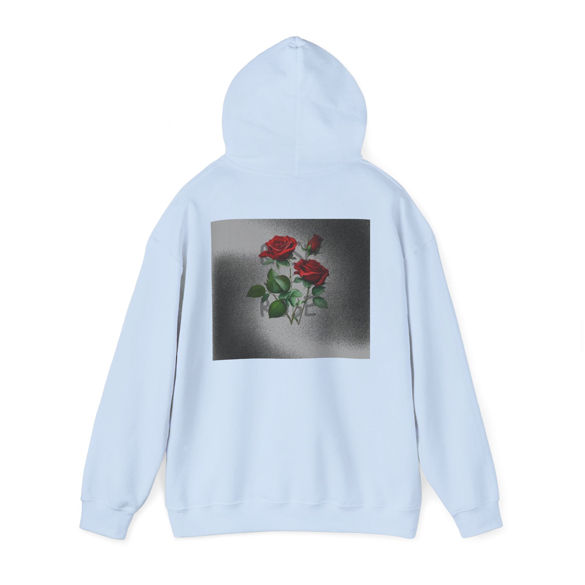 Rose Bloom Hoodie — Vintage Red Roses Graphic Pullover