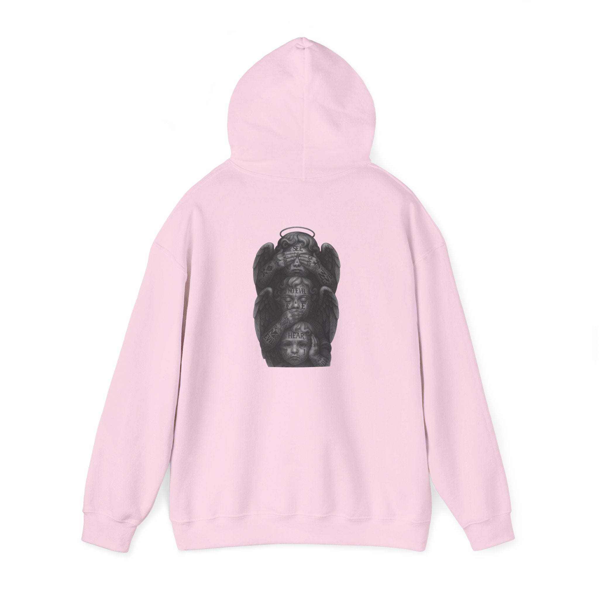 Statue Headstack Hoodie — Gothic Sculpture Art Pullover