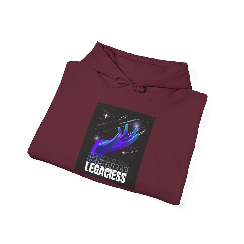 Legaciess Hoodie — Galactic Hand Graphic Hooded Sweatshirt