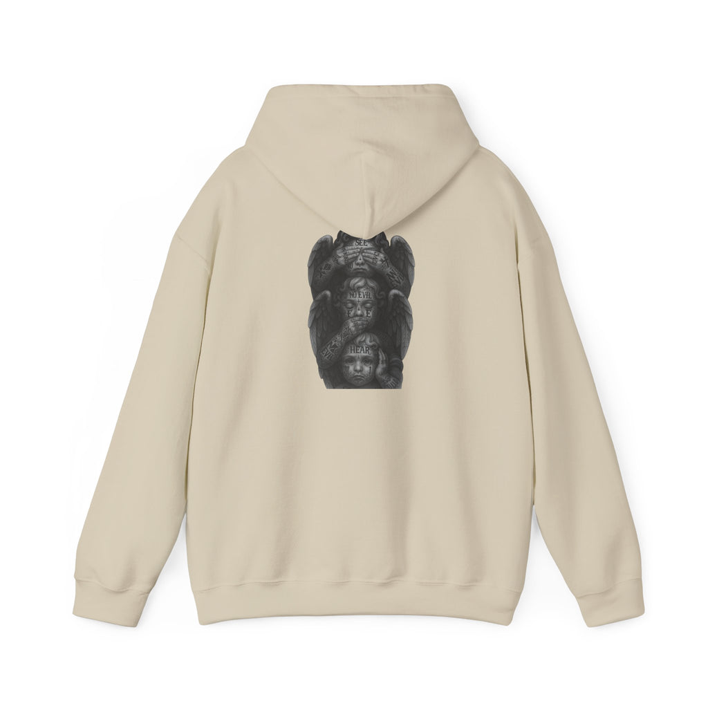 Statue Headstack Hoodie — Gothic Sculpture Art Pullover