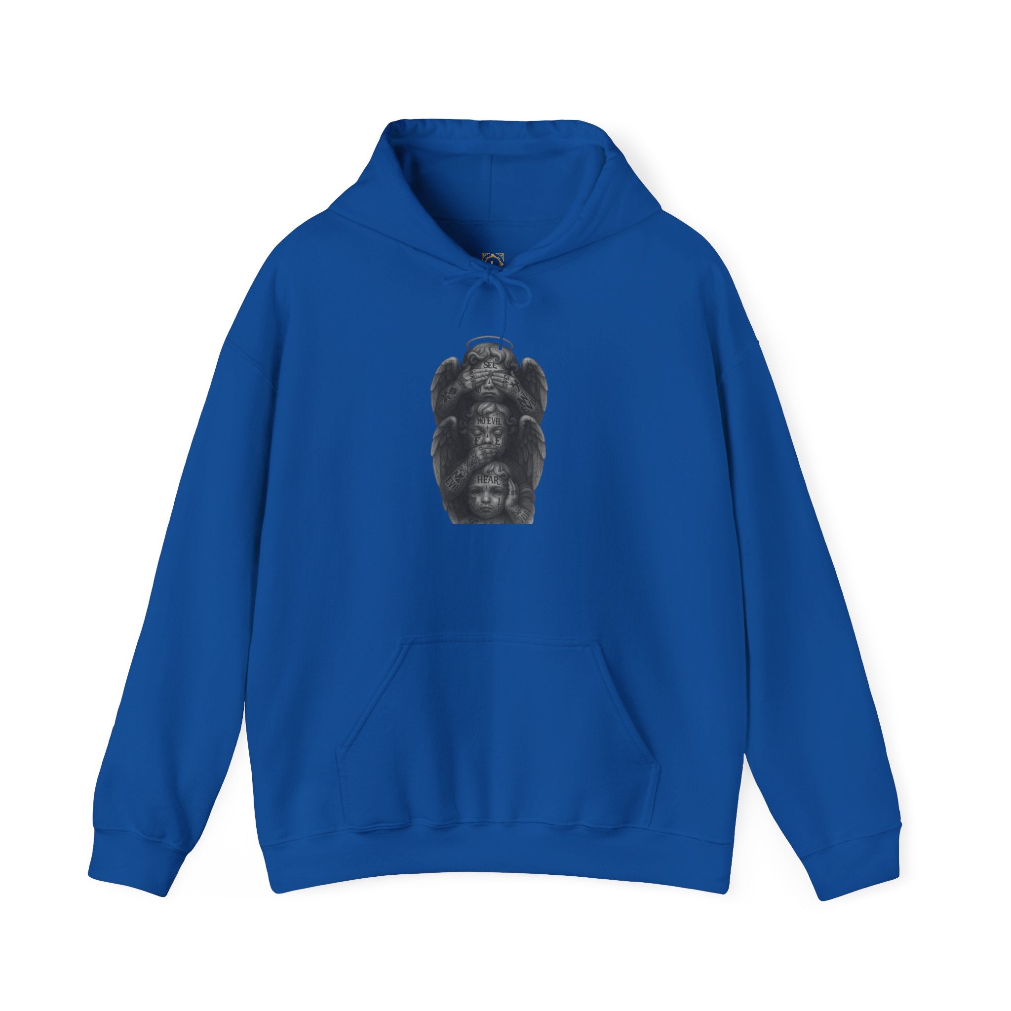 Statue Headstack Hoodie — Gothic Sculpture Art Pullover