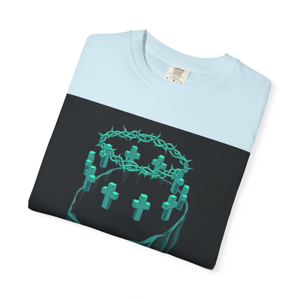 Skull Crown Tee — 'Delusion' Gothic Graphic T-Shirt