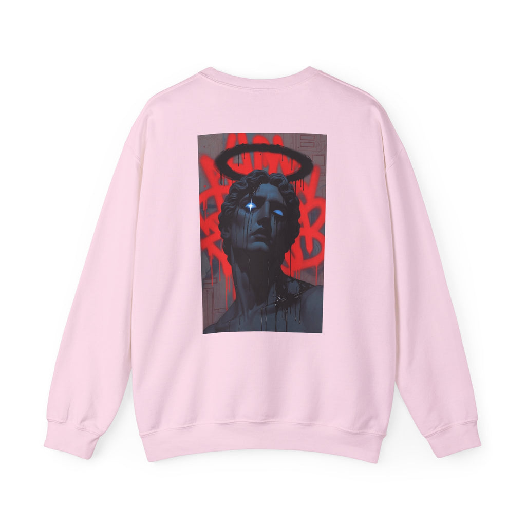 Street Art Statue Crewneck Sweatshirt
