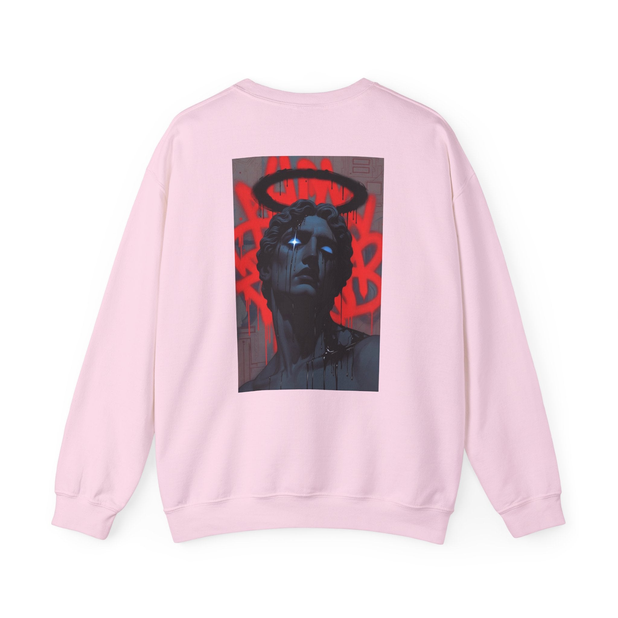 Street Art Statue Crewneck Sweatshirt