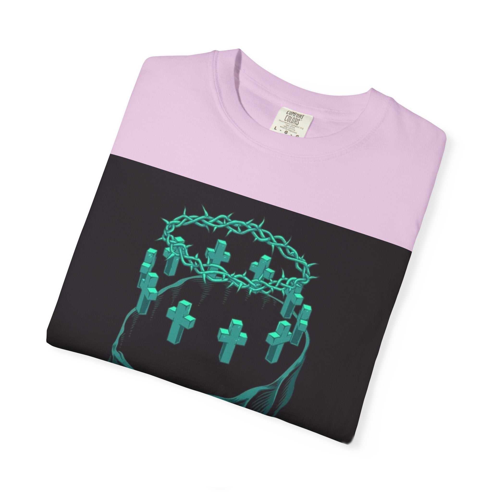 Skull Crown Tee — 'Delusion' Gothic Graphic T-Shirt