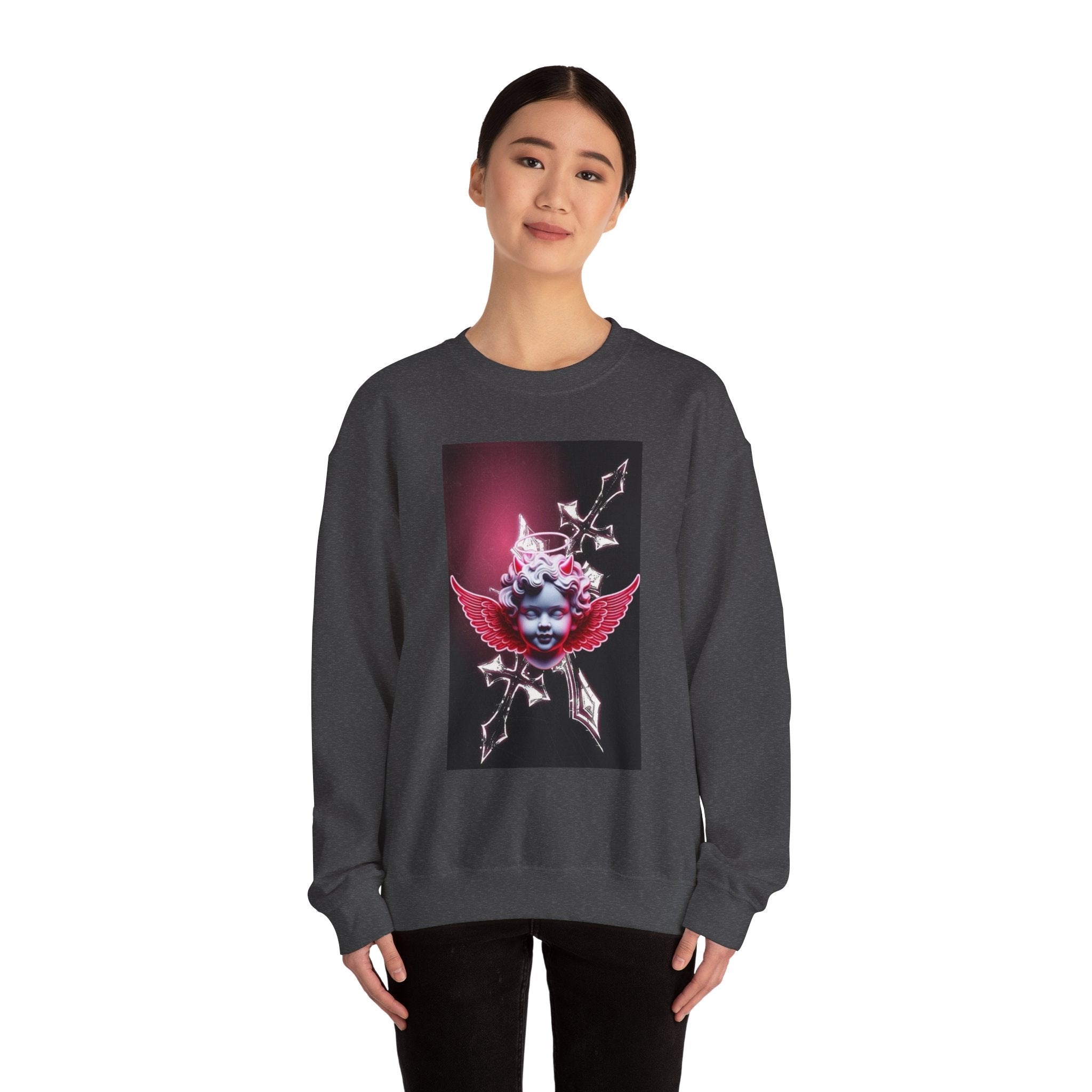 Cherub Neon Graphic Sweatshirt