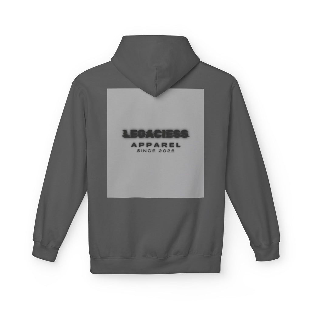Hoodie — 'Legacies Apparel Since 2028' Minimal Logo Pullover