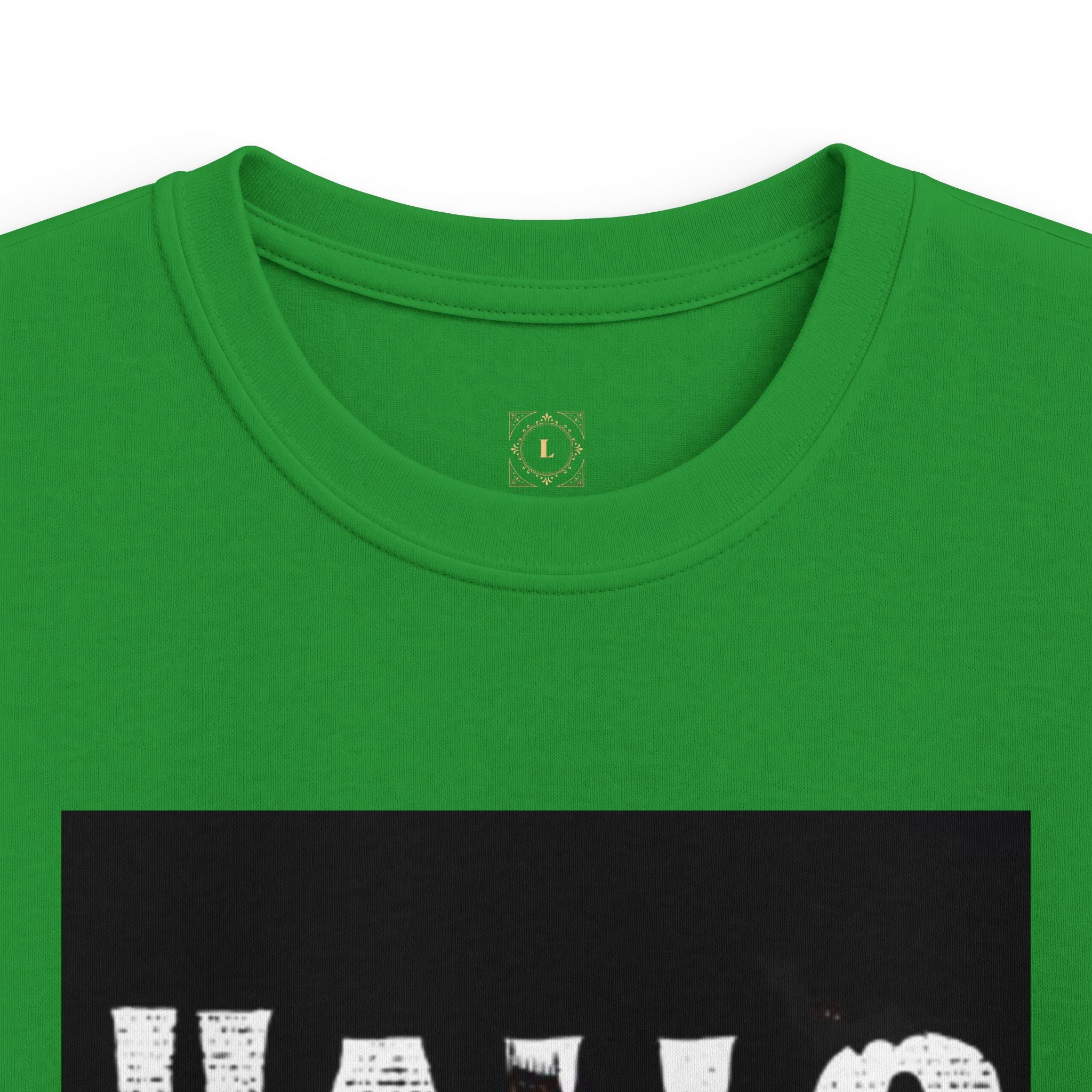 Halloween Haunted House Kids Tee — "Happy Halloween" Graphic T‑Shirt for Kids