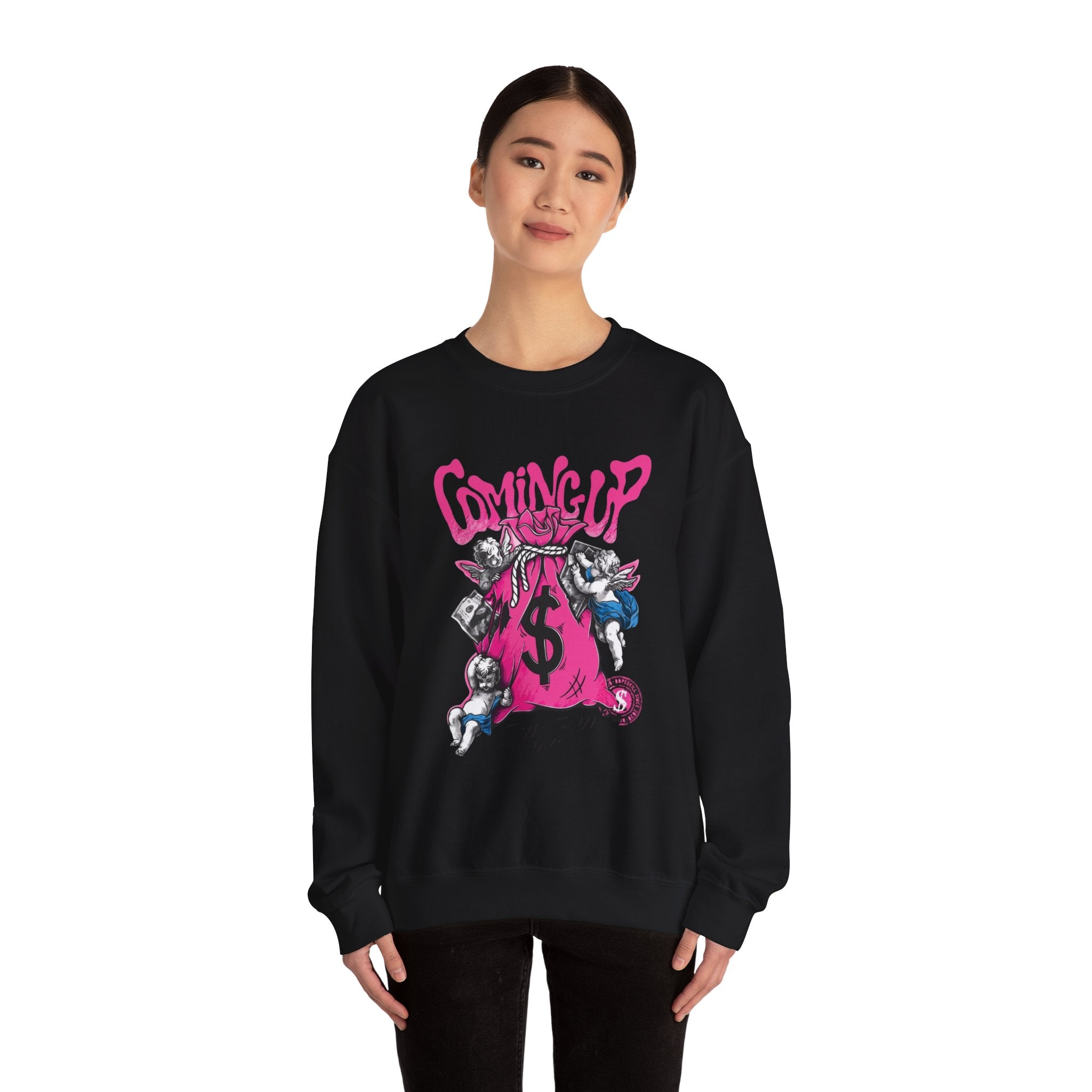 Coming Up Money Bag Crewneck Sweatshirt