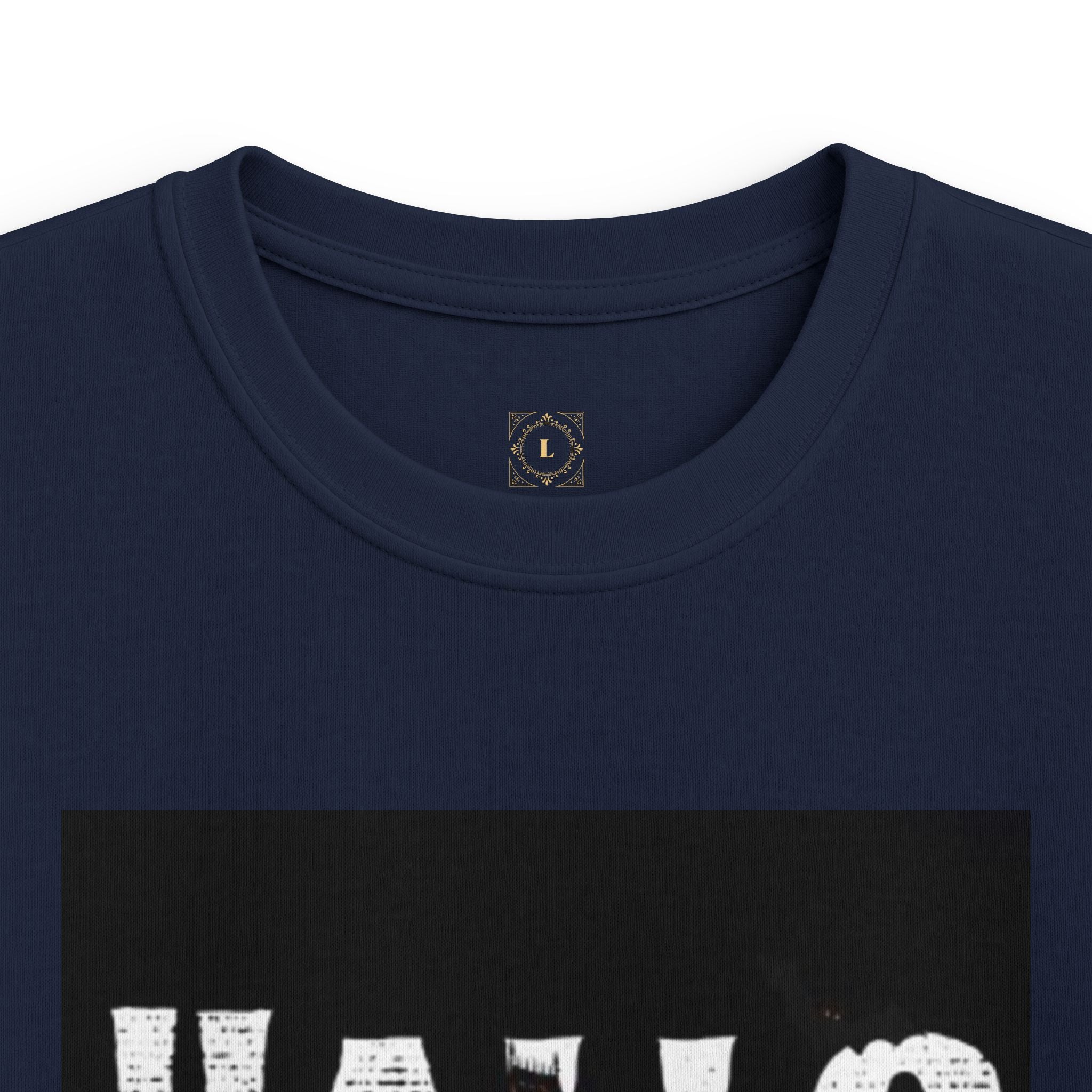 Halloween Haunted House Kids Tee — "Happy Halloween" Graphic T‑Shirt for Kids