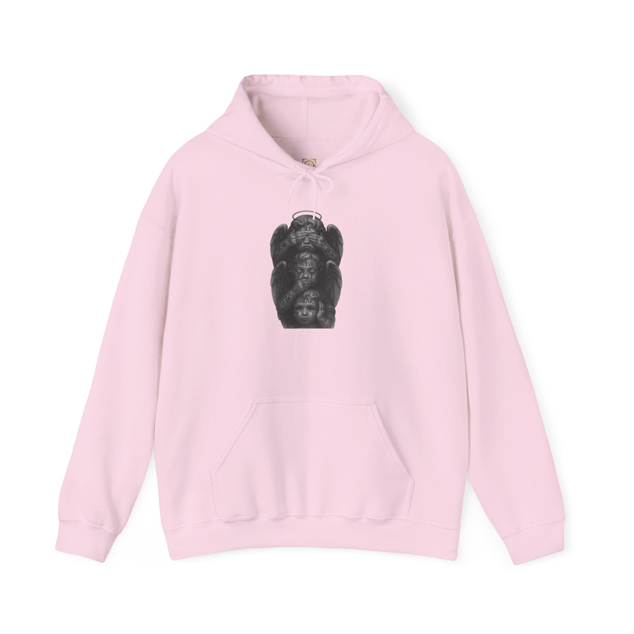 Statue Headstack Hoodie — Gothic Sculpture Art Pullover