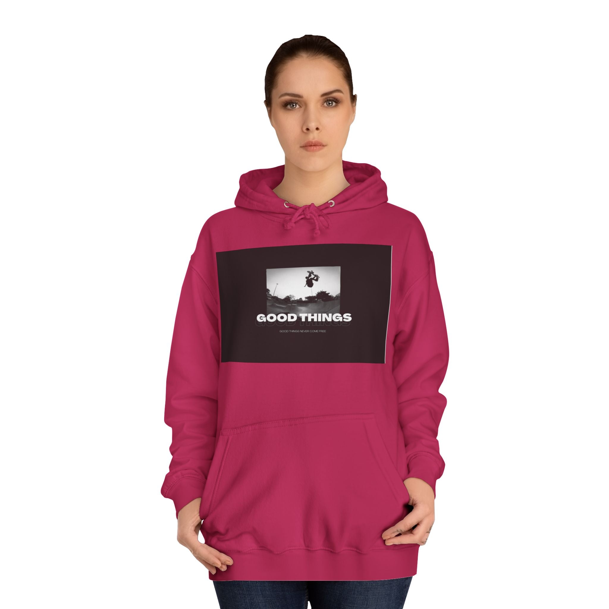 Hoodie — 'GOOD THINGS' Skate Photo Graphic Pullover