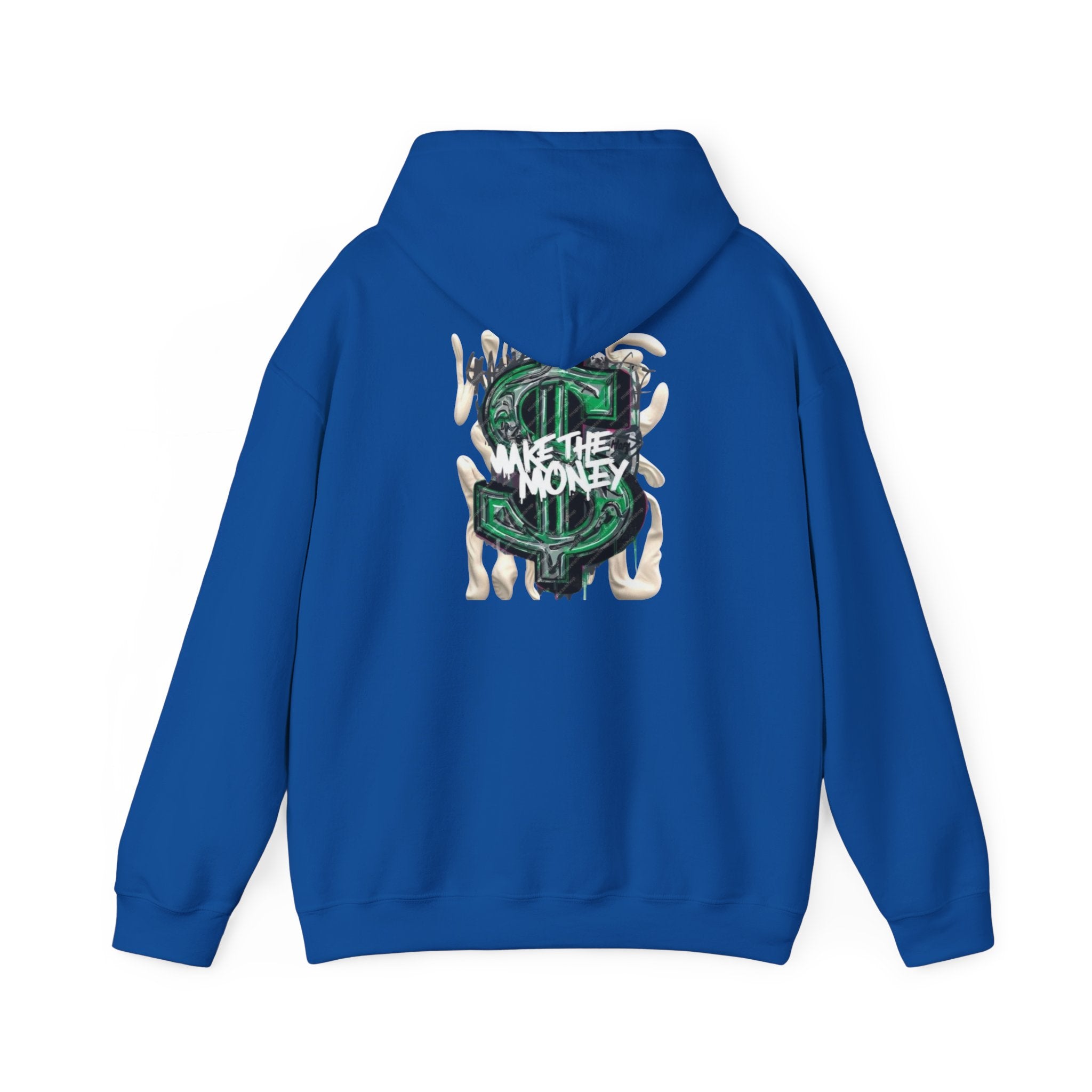 Make The Money Hoodie — Green Dollar Sign Graphic Pullover