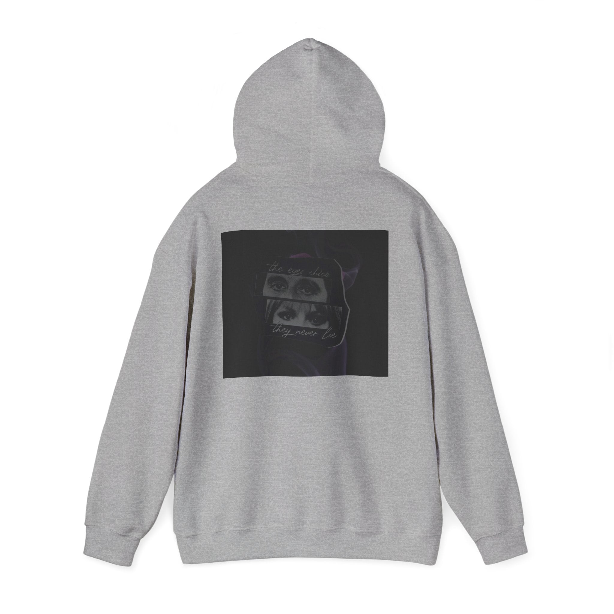 Surreal Triple-Eyes Hoodie — Dark Artistic Graphic Sweatshirt