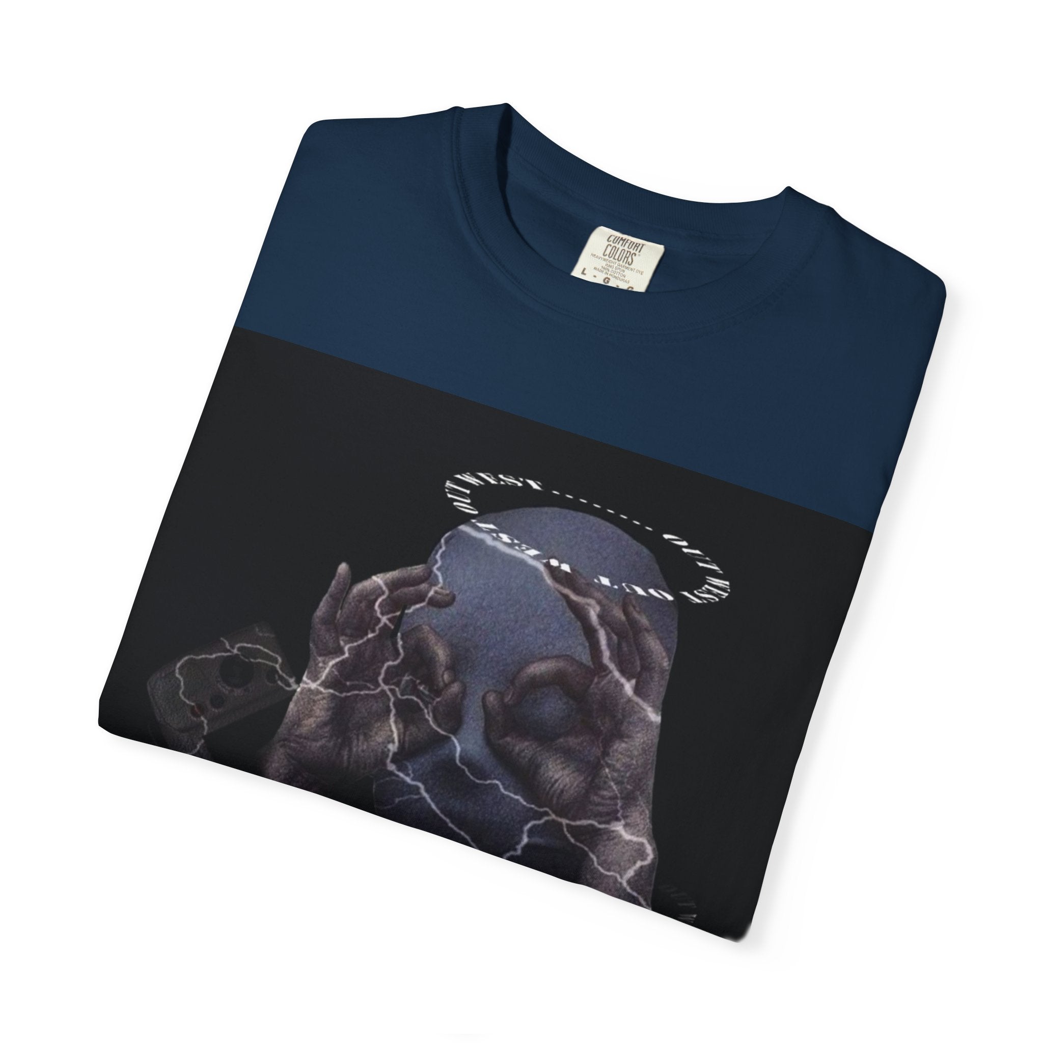 Skull Halo Graphic T-Shirt — Legaciess Streetwear Tee
