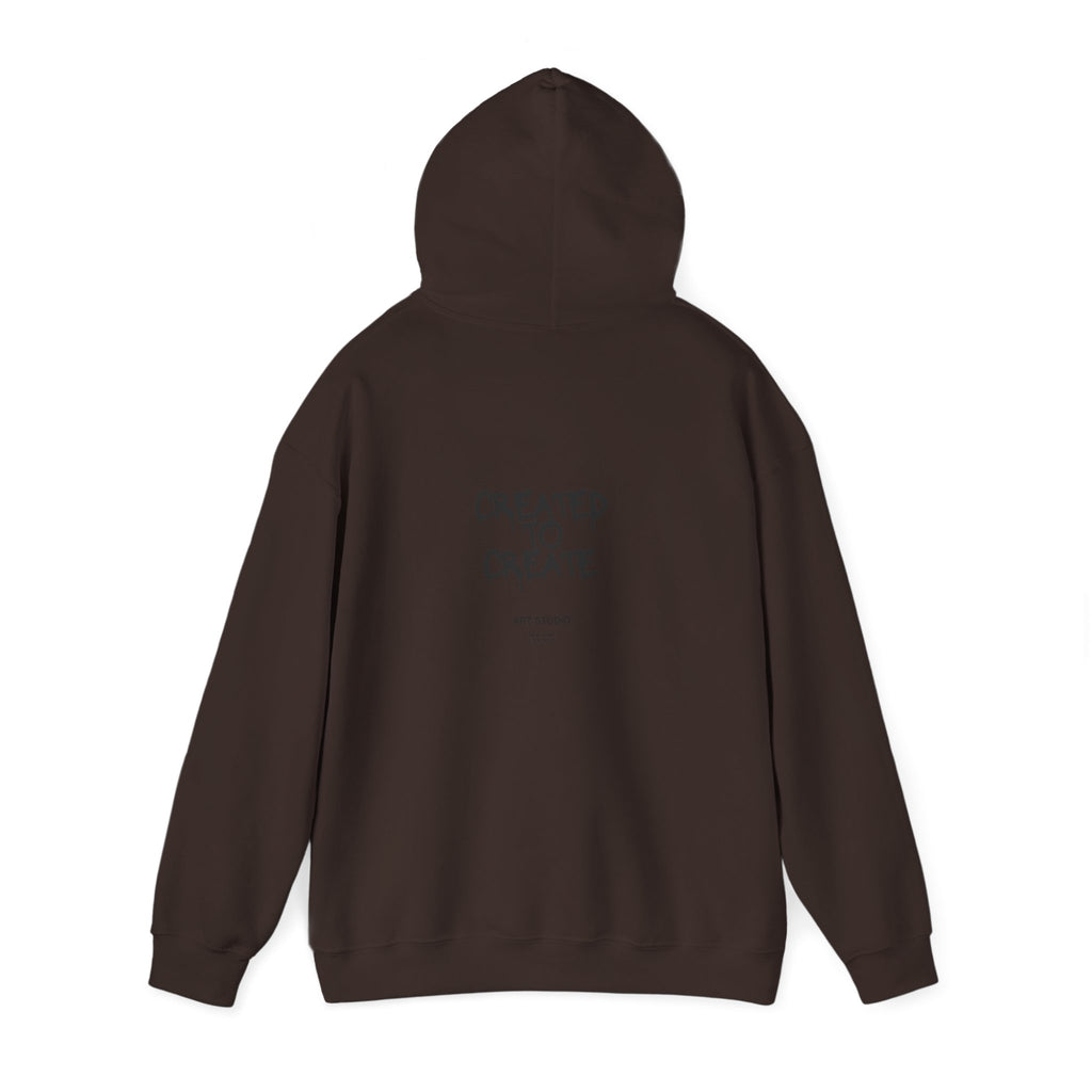Created to Create Hoodie – Inspirational Artist Sweatshirt