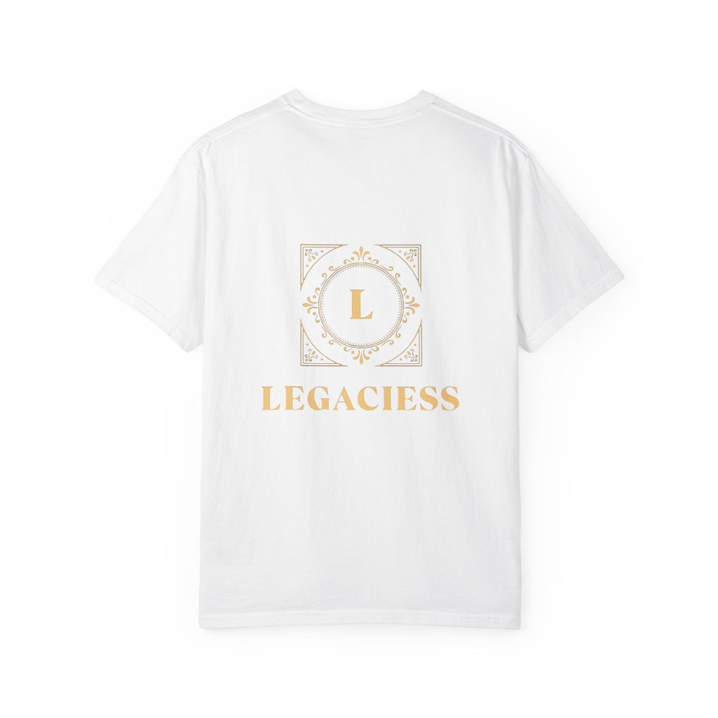 Abstract Neon Kiss T-Shirt — 'Legaciess' Back Logo Graphic Tee