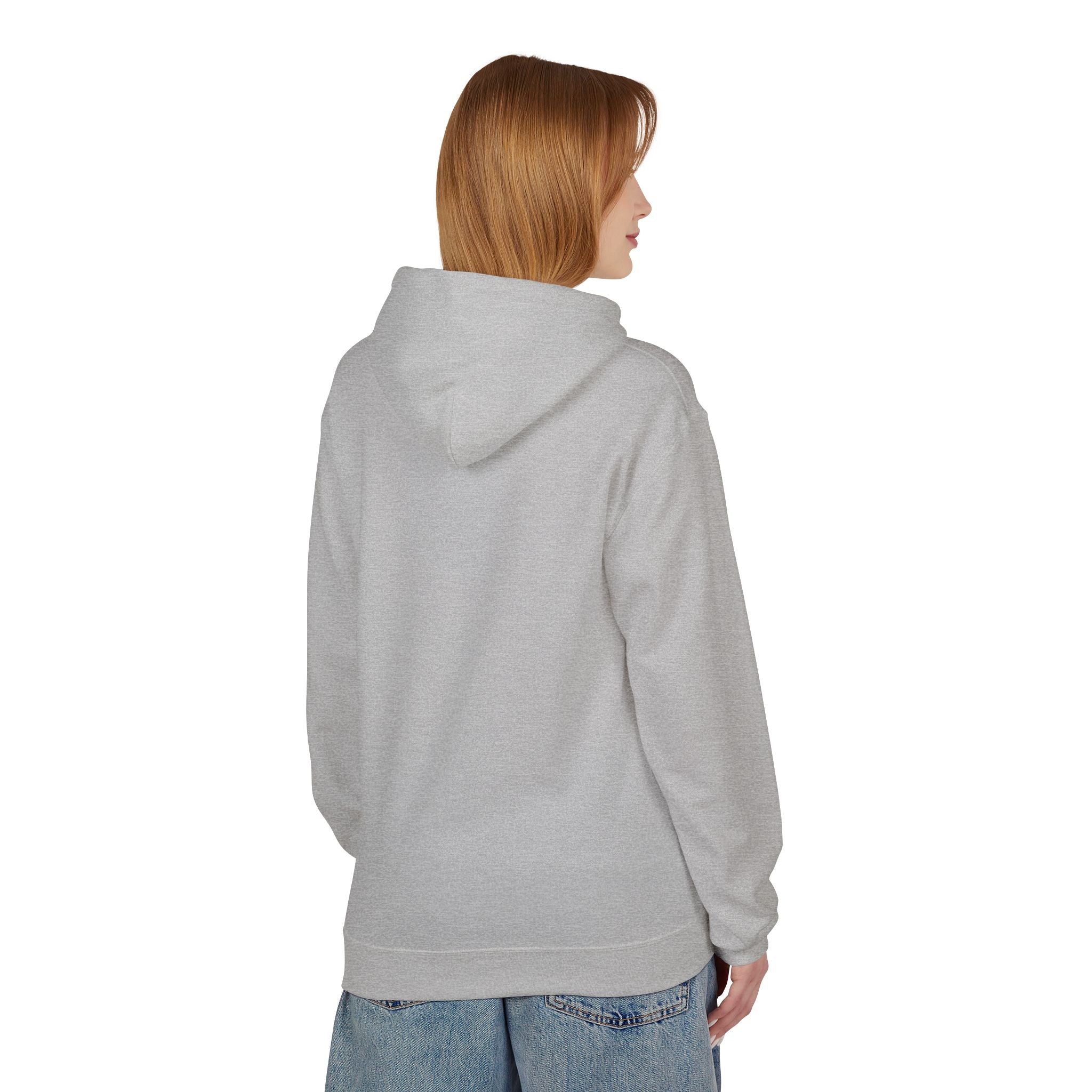 Kaleidoscope Neon Abstract Hoodie — Psychedelic Symmetry Graphic Sweatshirt