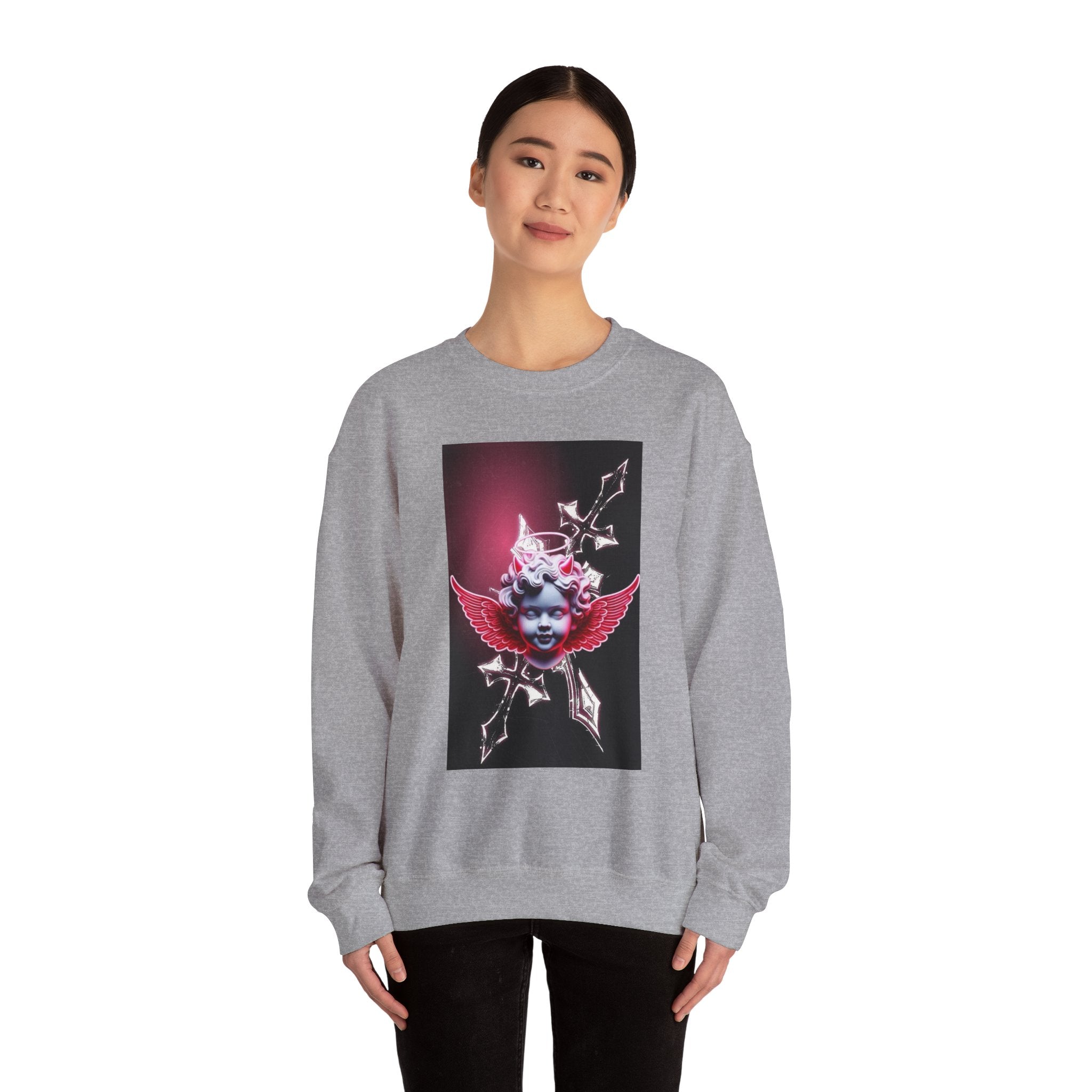 Cherub Neon Graphic Sweatshirt