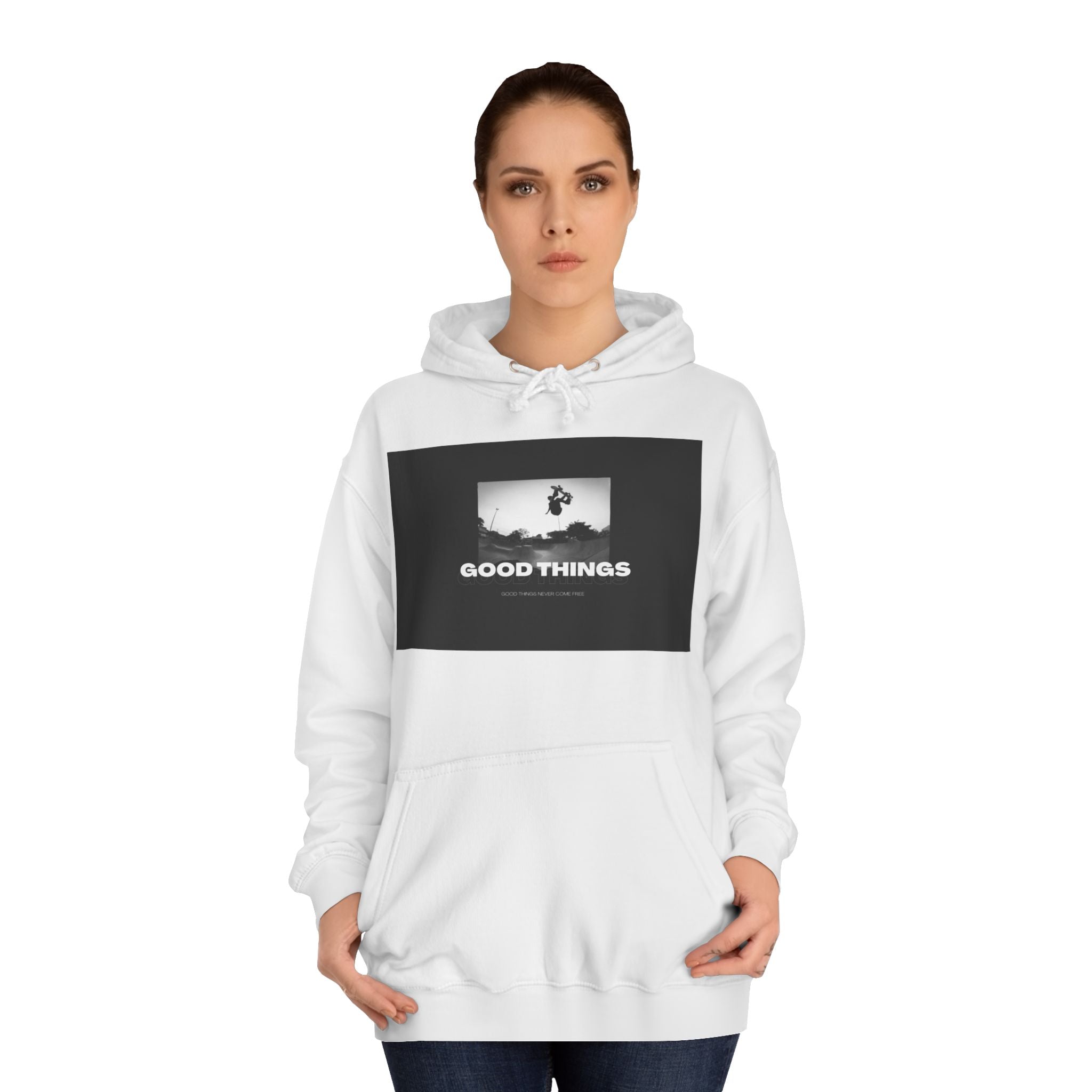 Hoodie — 'GOOD THINGS' Skate Photo Graphic Pullover