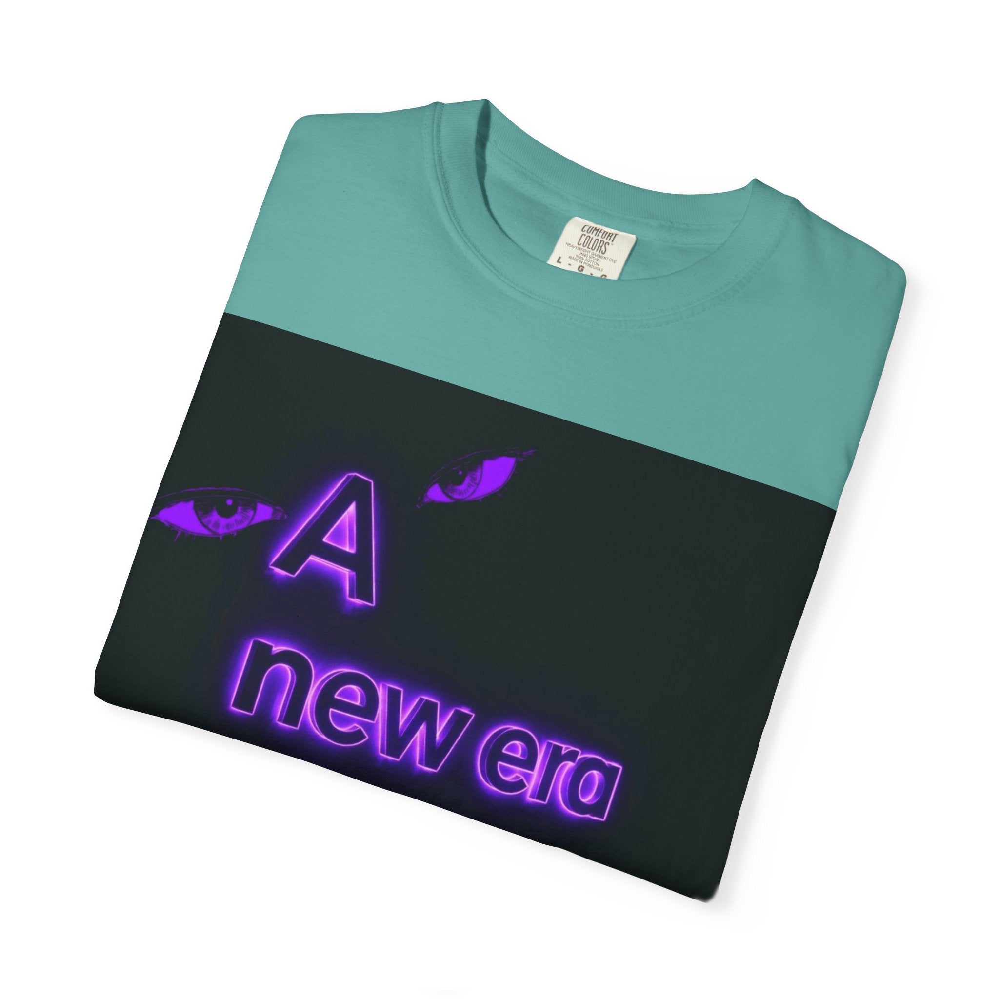 A New Era of Me T-Shirt — "A new era of me" Neon Graphic Tee
