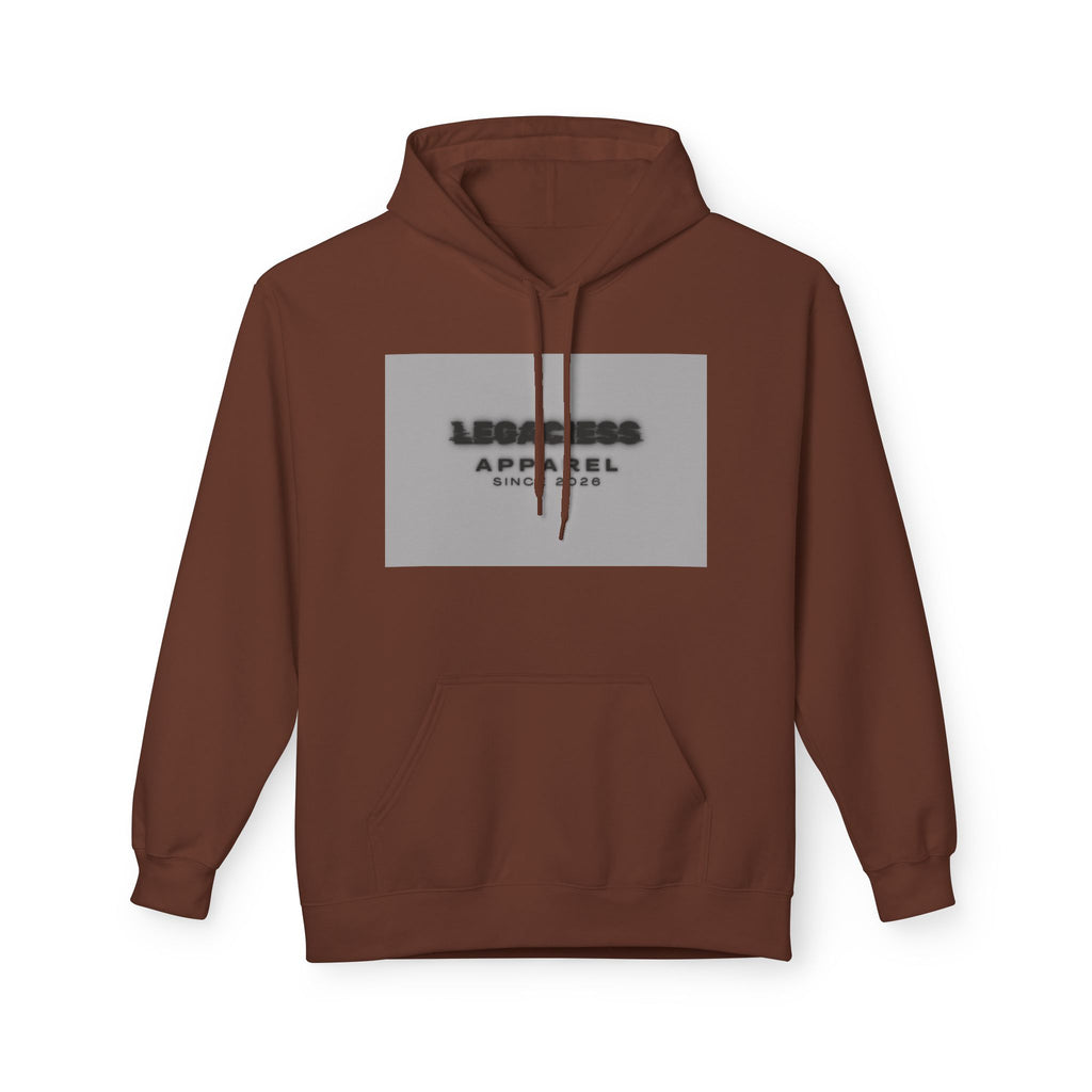 Hoodie — 'Legacies Apparel Since 2028' Minimal Logo Pullover