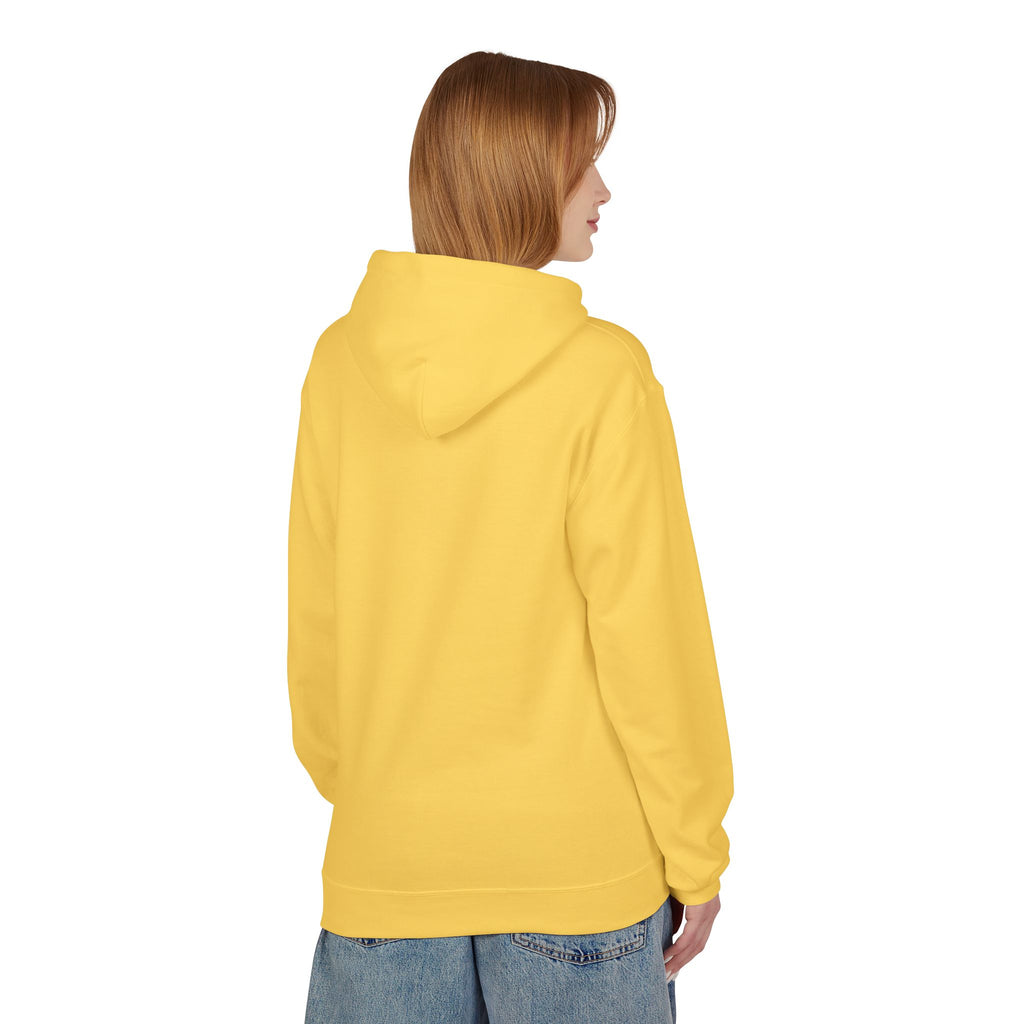 Kaleidoscope Neon Abstract Hoodie — Psychedelic Symmetry Graphic Sweatshirt