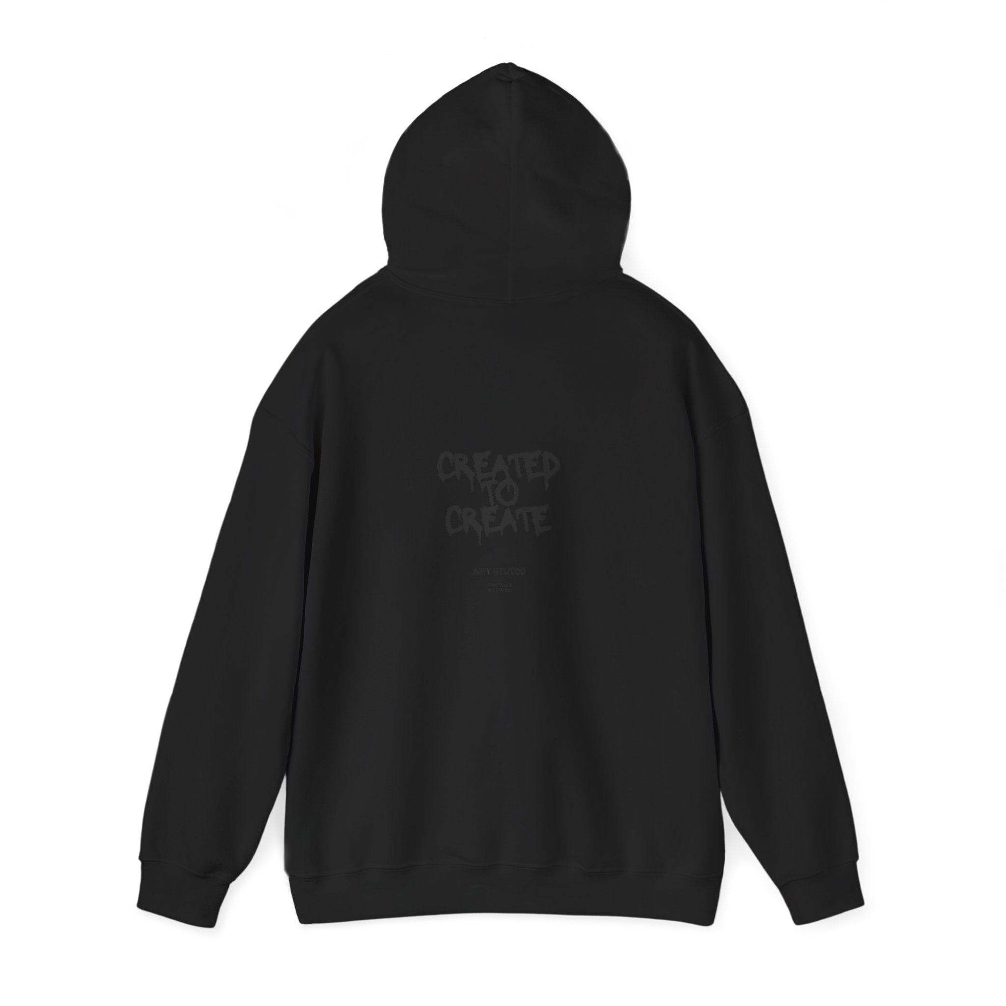 Created to Create Hoodie – Inspirational Artist Sweatshirt
