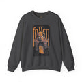 Fallen Gothic Crewneck Sweatshirt — Dark Tattooed Nun Graphic