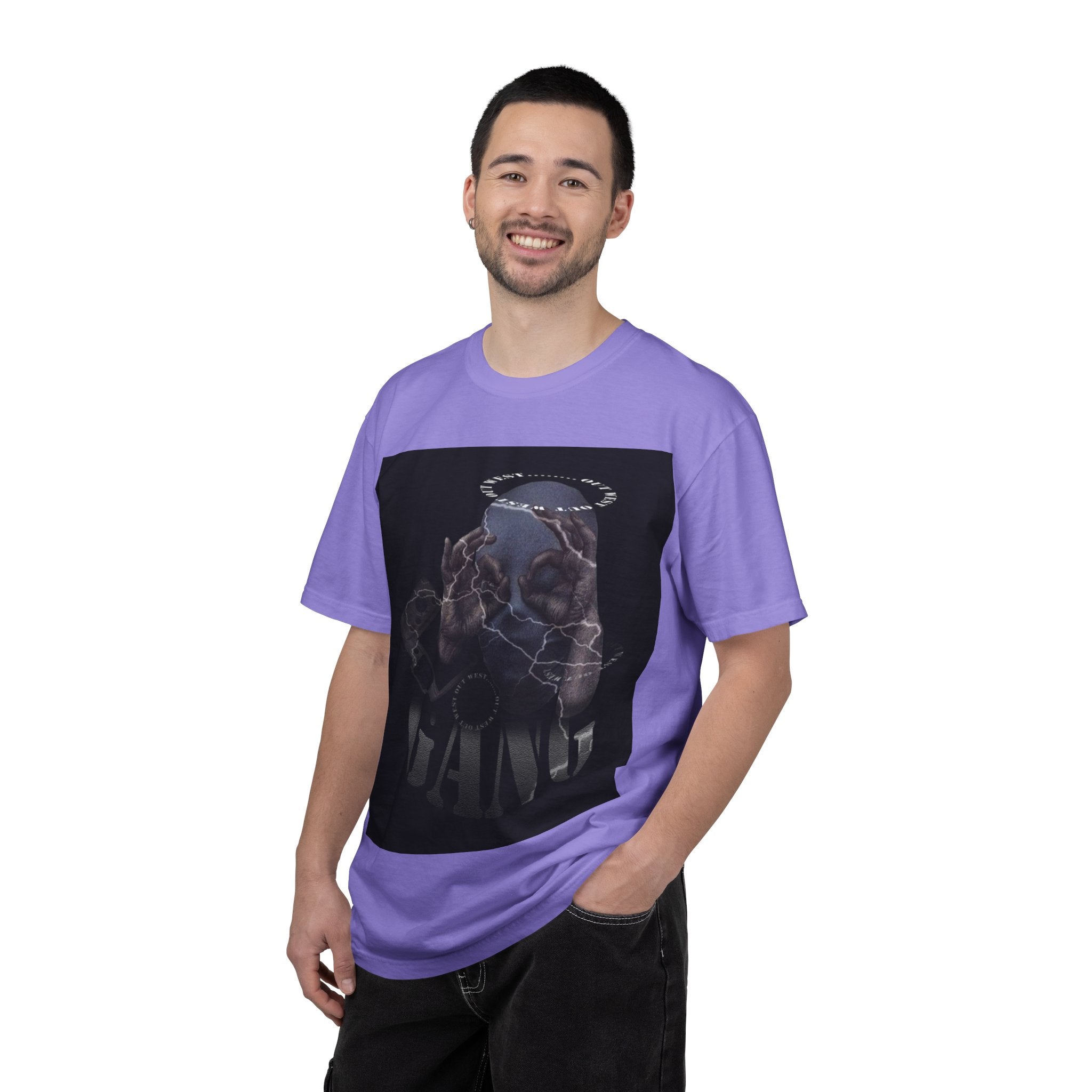 Skull Halo Graphic T-Shirt — Legaciess Streetwear Tee