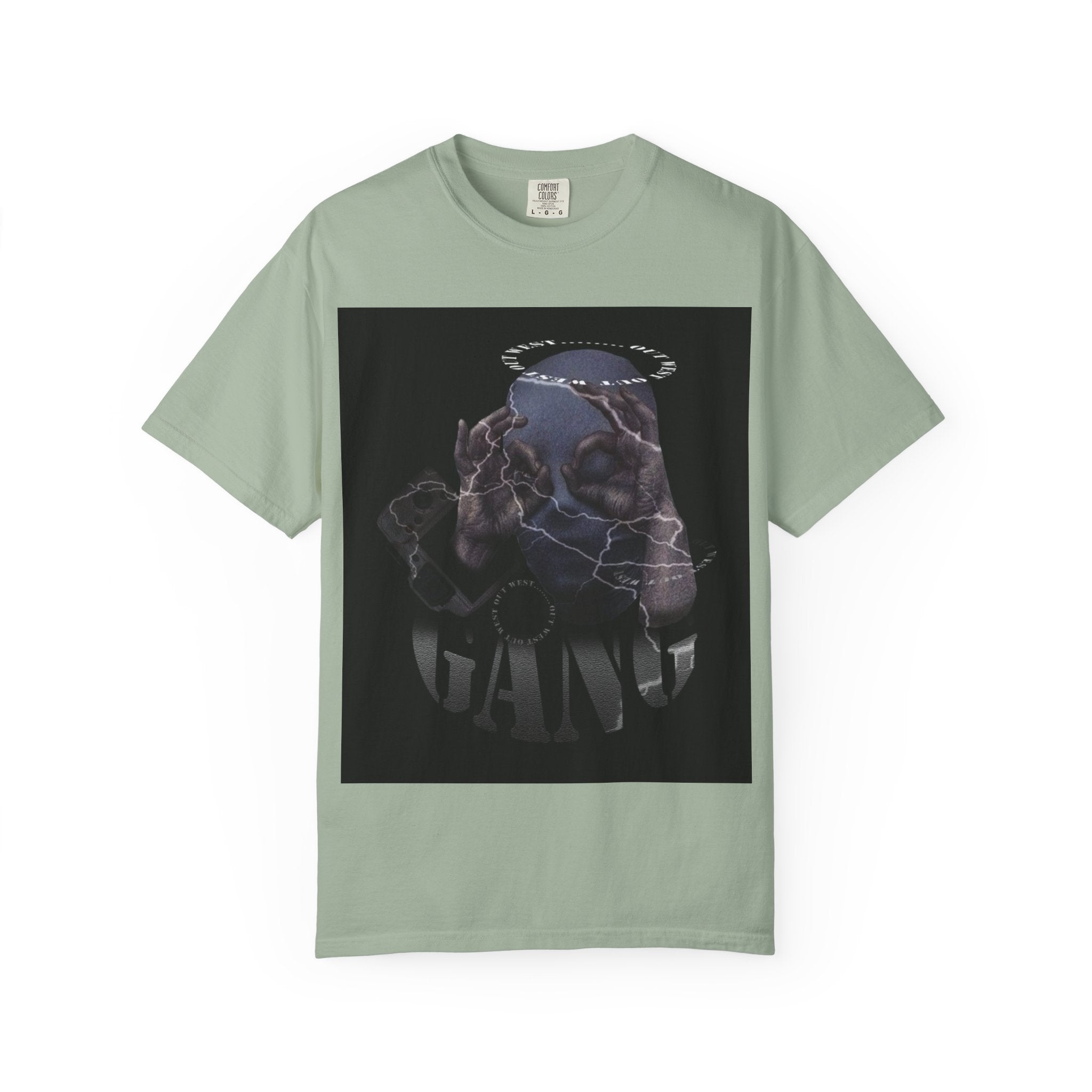 Skull Halo Graphic T-Shirt — Legaciess Streetwear Tee