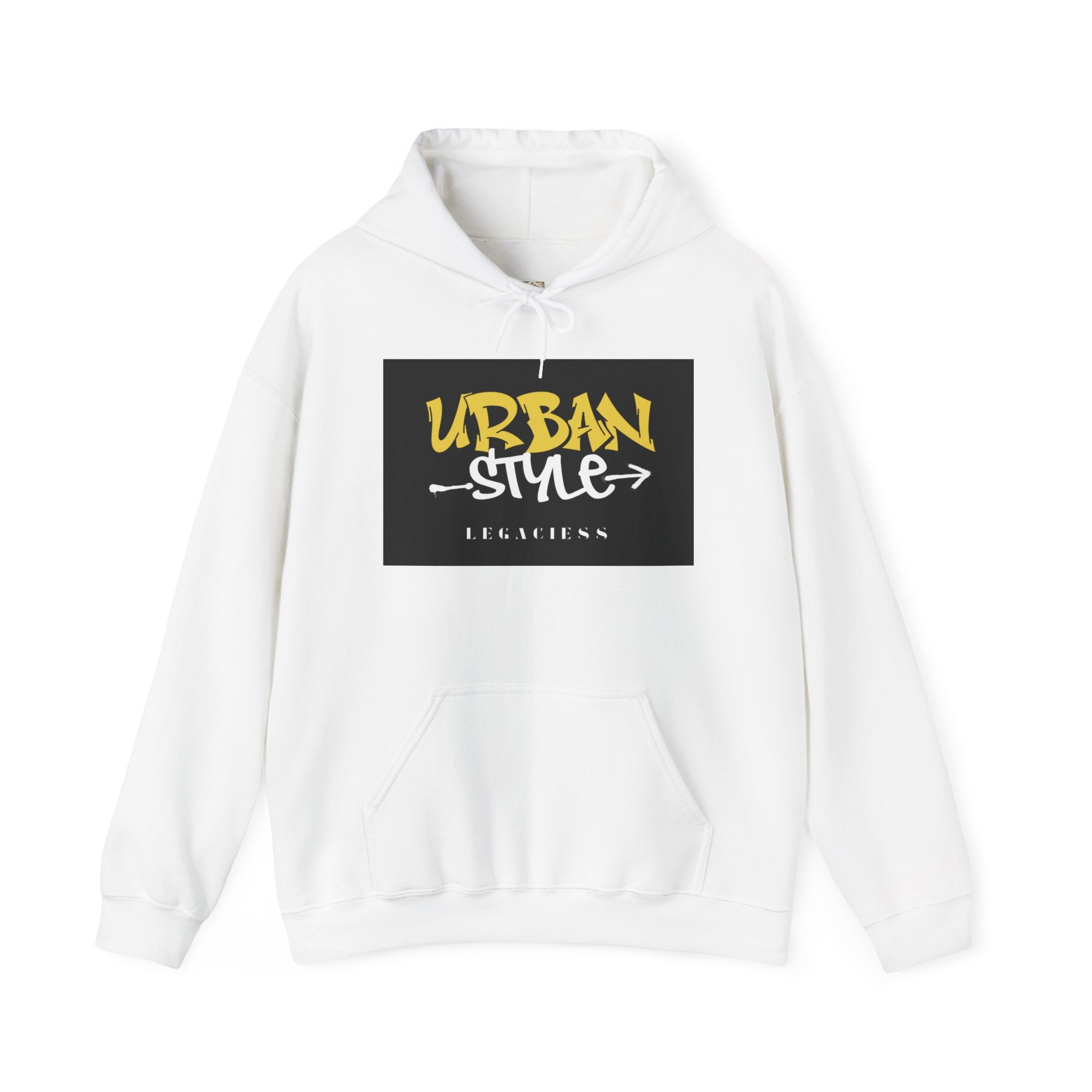 Urban Style Hoodie — 'URBAN STYLE' Graffiti Logo Streetwear Pullover