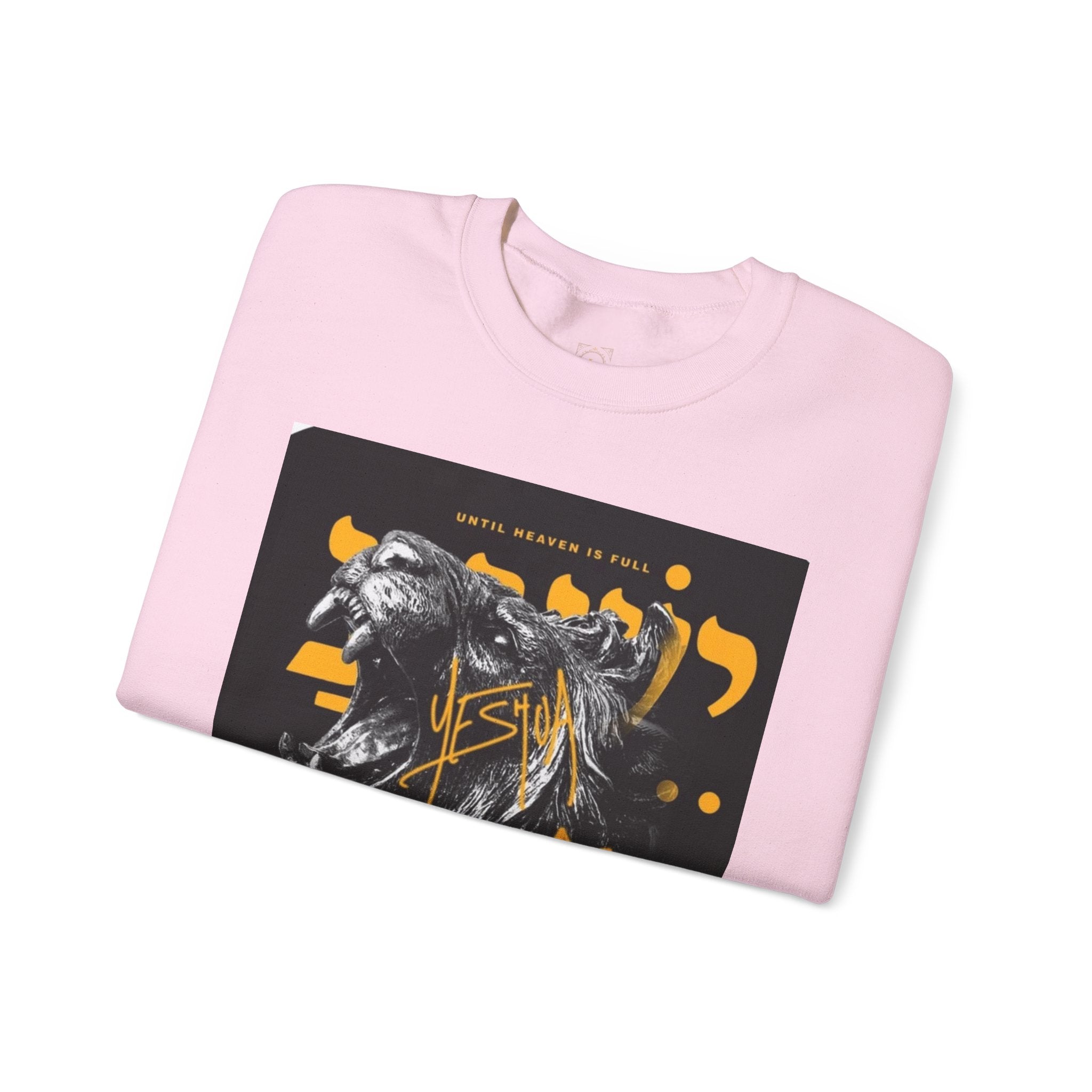 King Lion Crewneck Sweatshirt — 'King' Graphic Pullover for Bold Streetwear