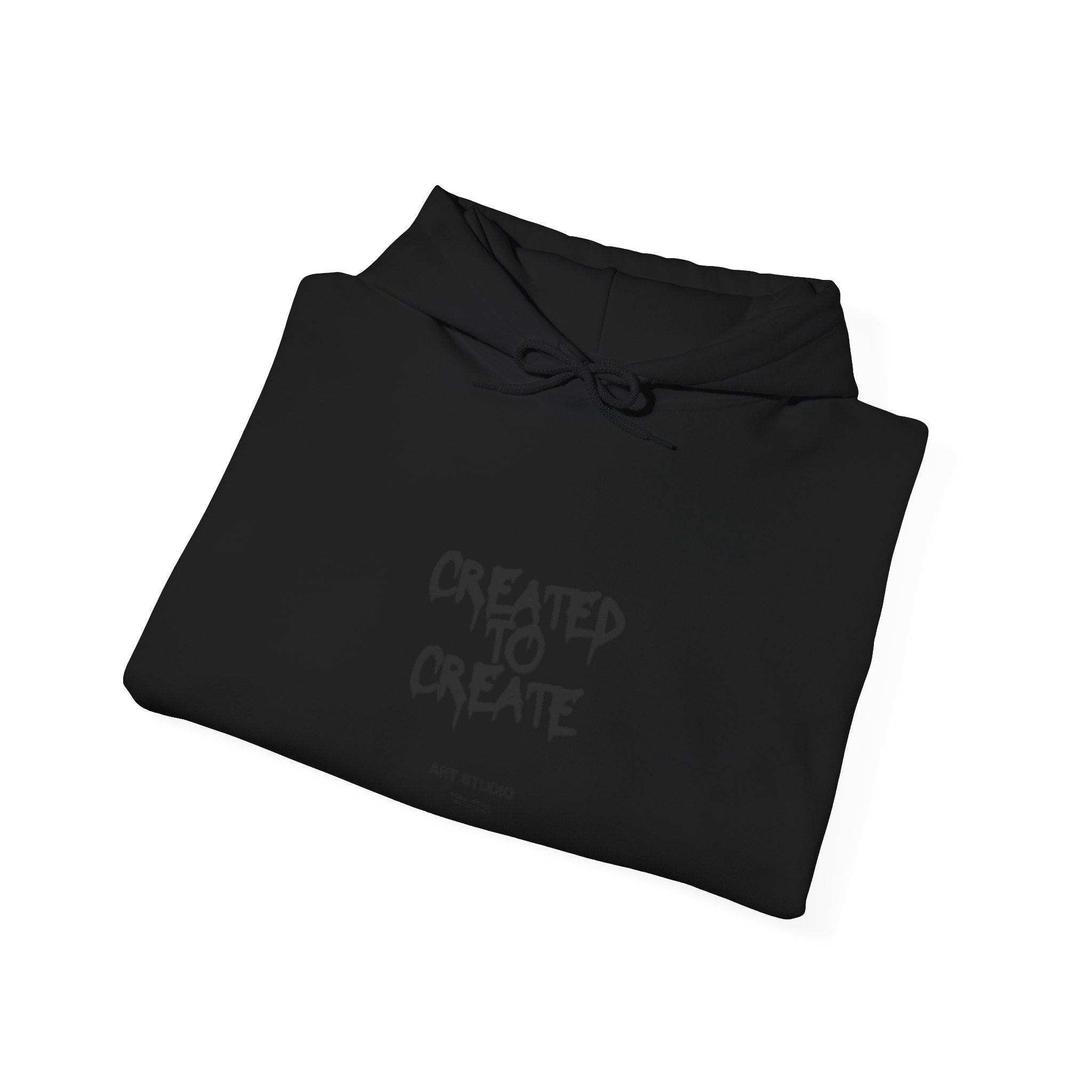 Created to Create Hoodie – Inspirational Artist Sweatshirt