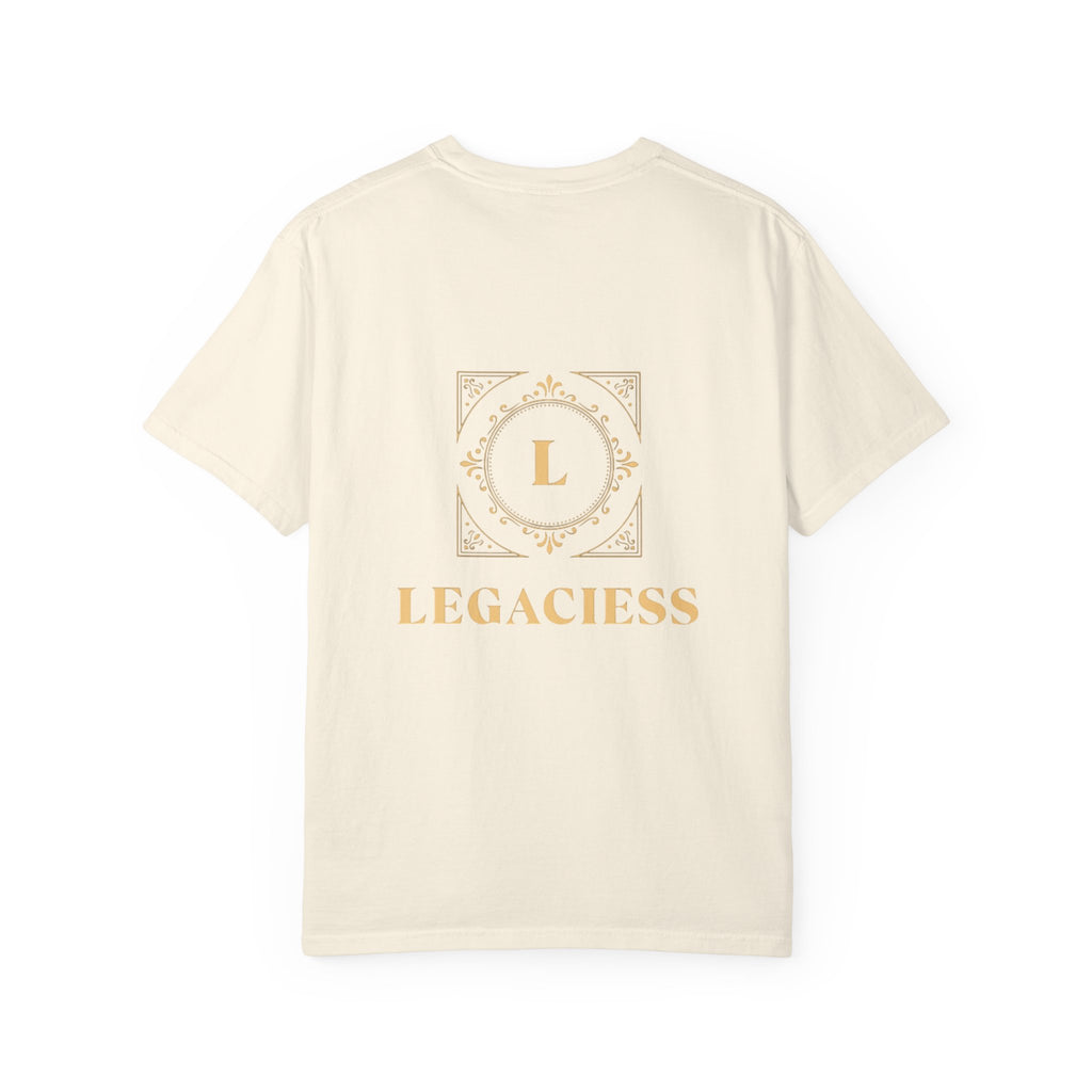 Abstract Neon Kiss T-Shirt — 'Legaciess' Back Logo Graphic Tee