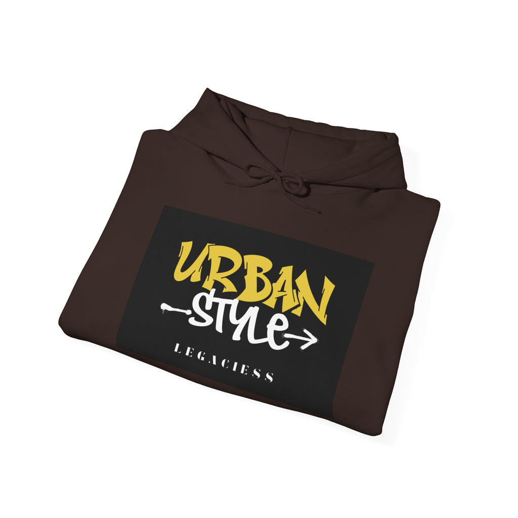Urban Style Hoodie — 'URBAN STYLE' Graffiti Logo Streetwear Pullover