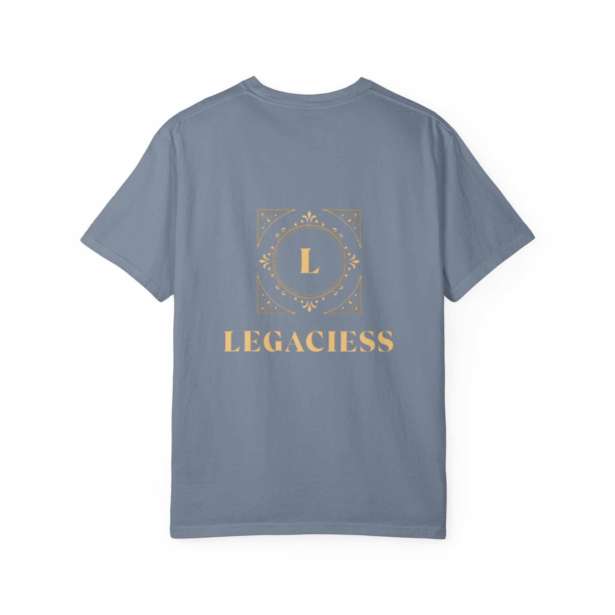Abstract Neon Kiss T-Shirt — 'Legaciess' Back Logo Graphic Tee